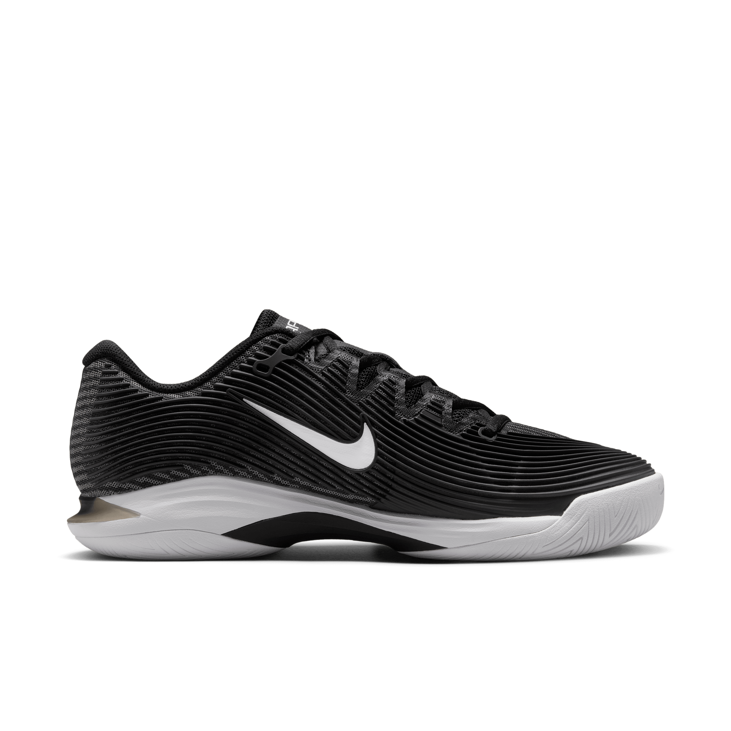 Nike Vapor 12 Women's Hard Court Tennis Shoes - Black - FV5554-001