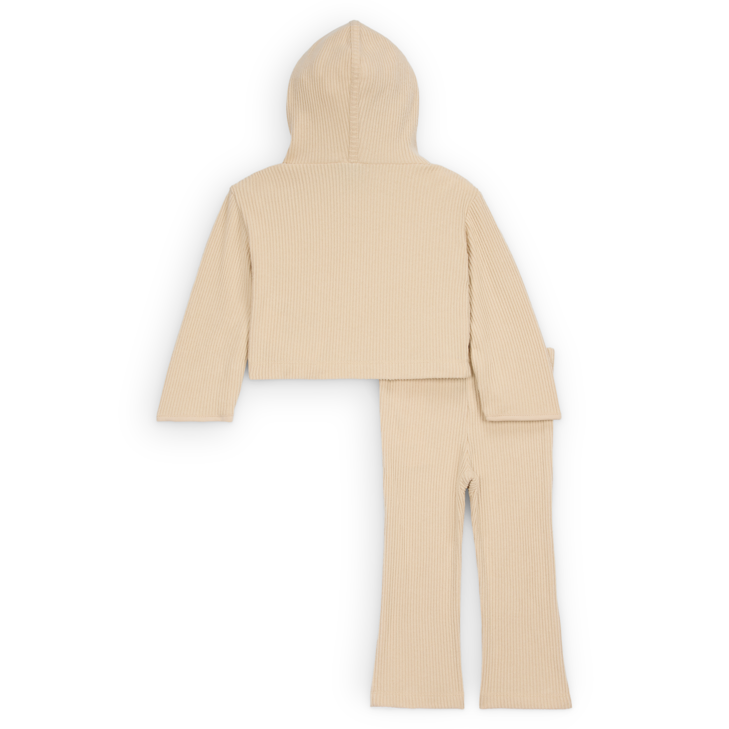 Thumbnail - Jordan Heir To The Crown zweiteiliges Ripp-Pullover-Set (Babys, 12–24 Monate) - Braun