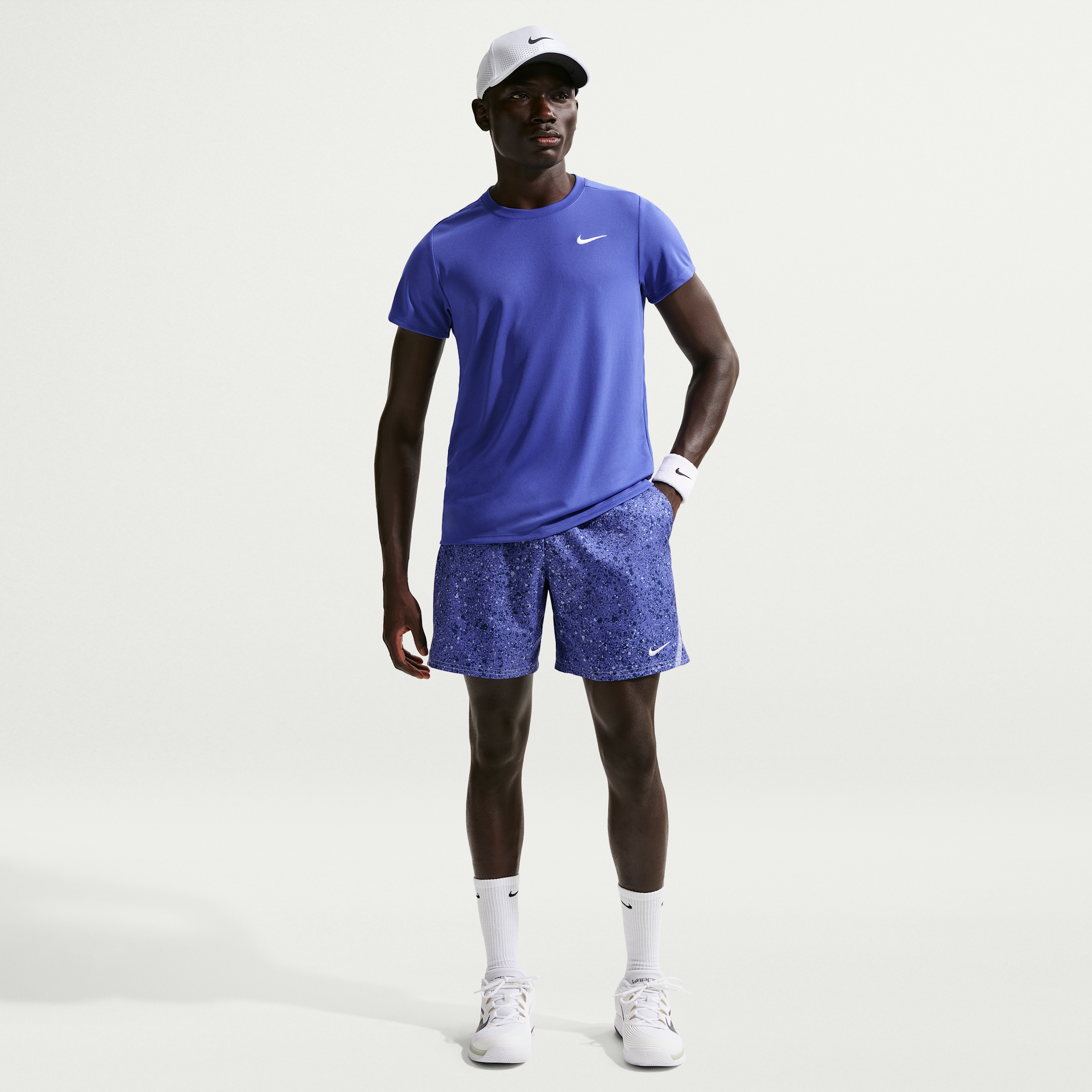 Shorts 18 cm Dri-FIT NikeCourt Victory – Uomo - Blu