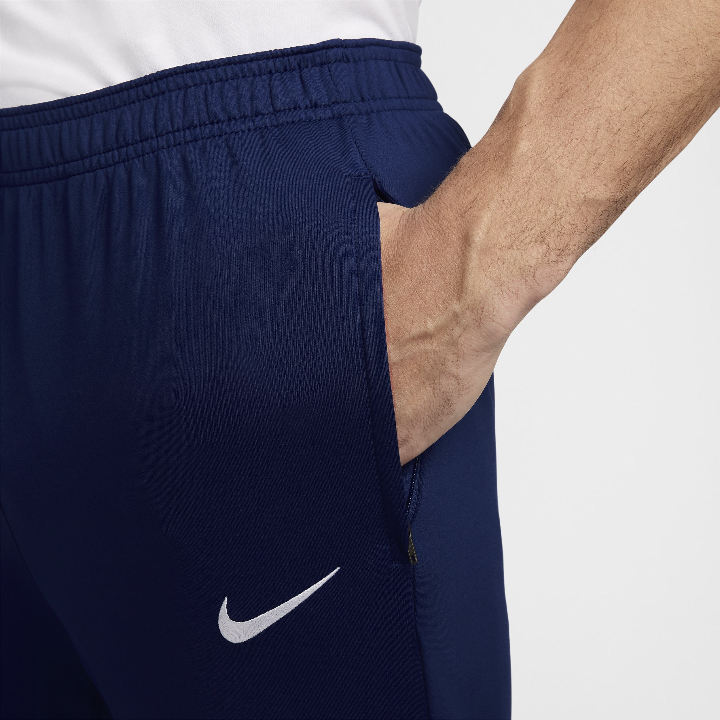 Nike Kroatië Strike Dri-FIT voetbalbroek voor heren Blauw