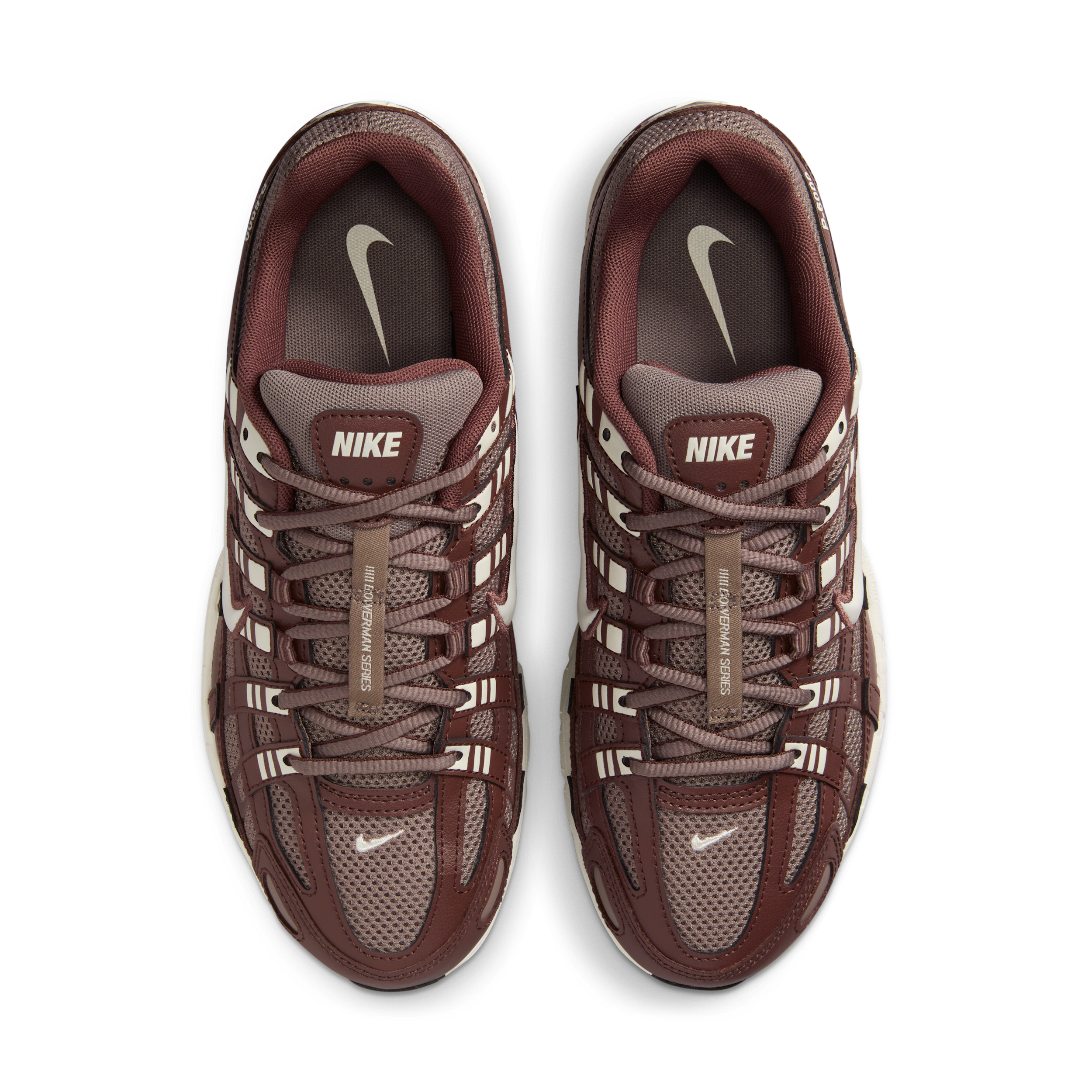 Chaussures Nike P-6000 pour femme - Marron