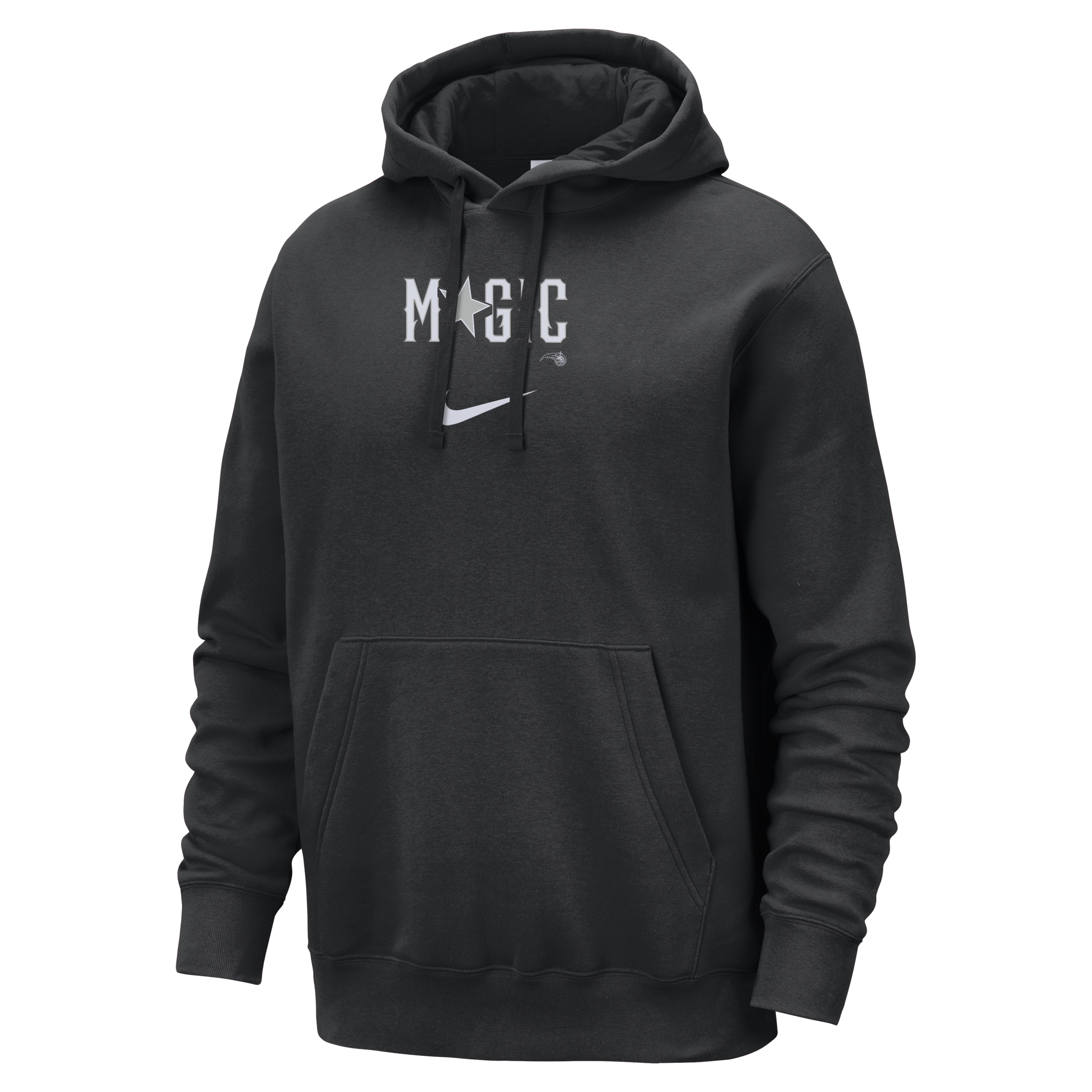Nike Orlando Magic Club Fleece City Edition NBA-hoodie voor heren Zwart