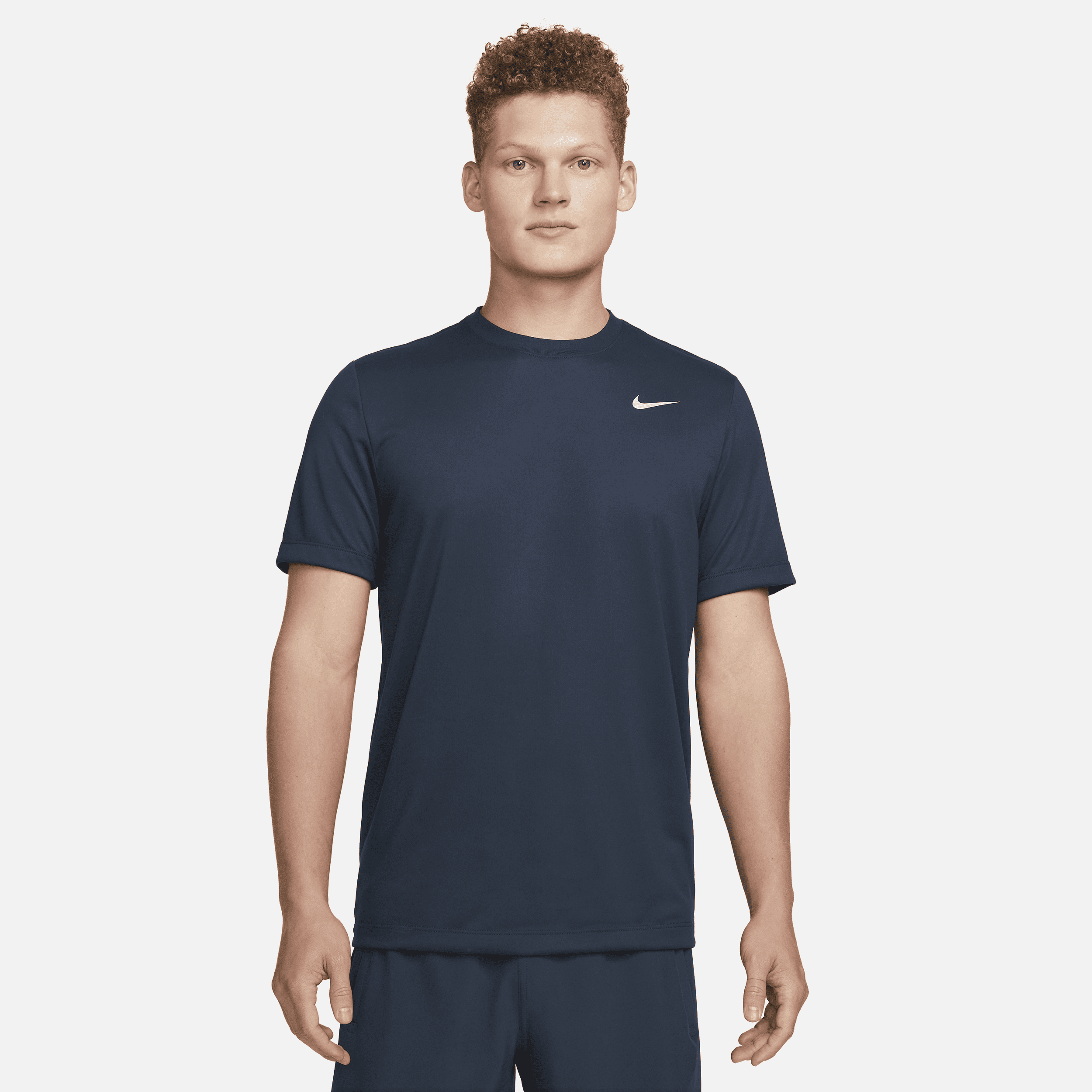 Nike Dri-FIT Legend Men's Fitness T-Shirt - Blue - Recycled Polyester - 50% Recycled Polyester