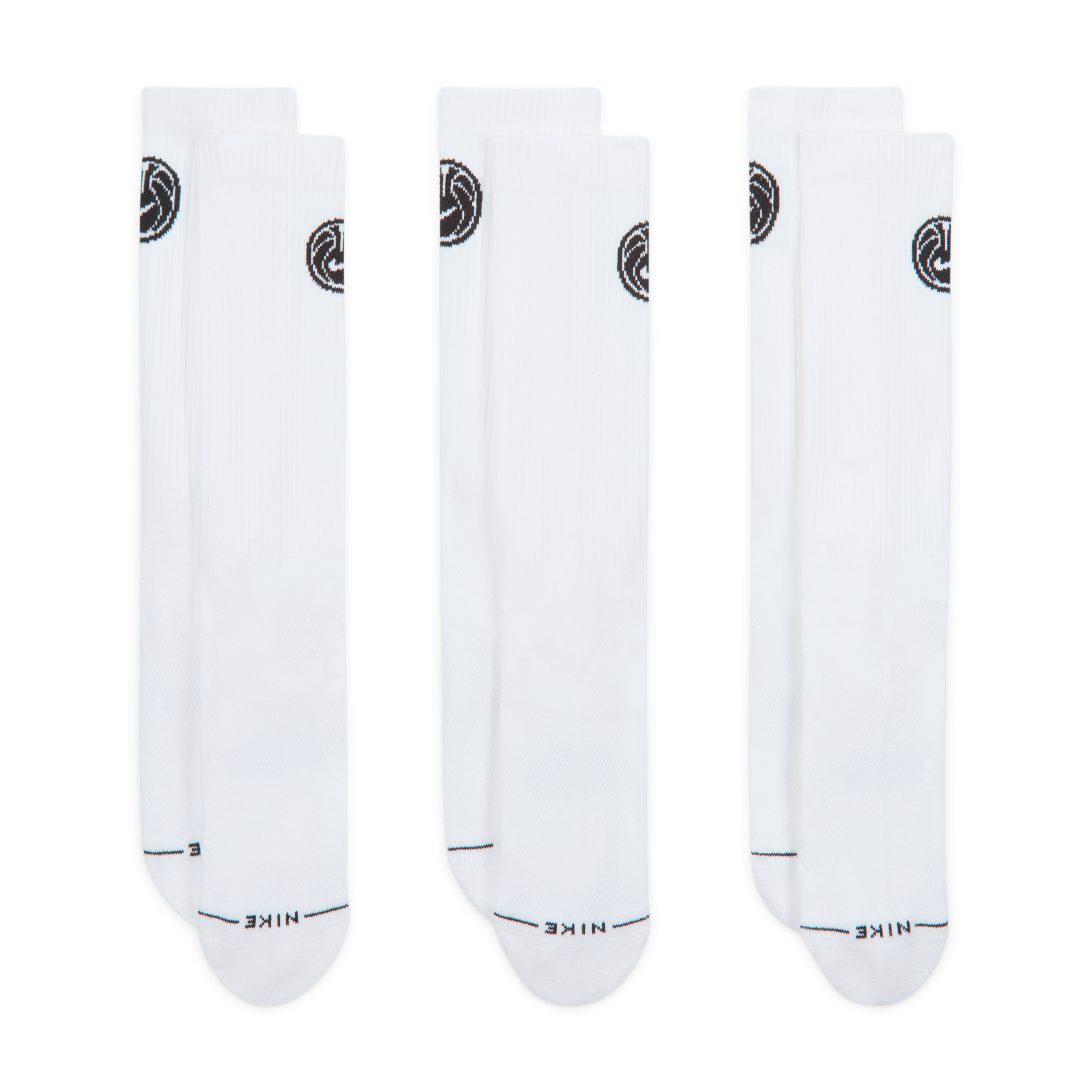 Thumbnail - Nike Everyday Elevated Crew-Socken (3 Paar) - Weiß