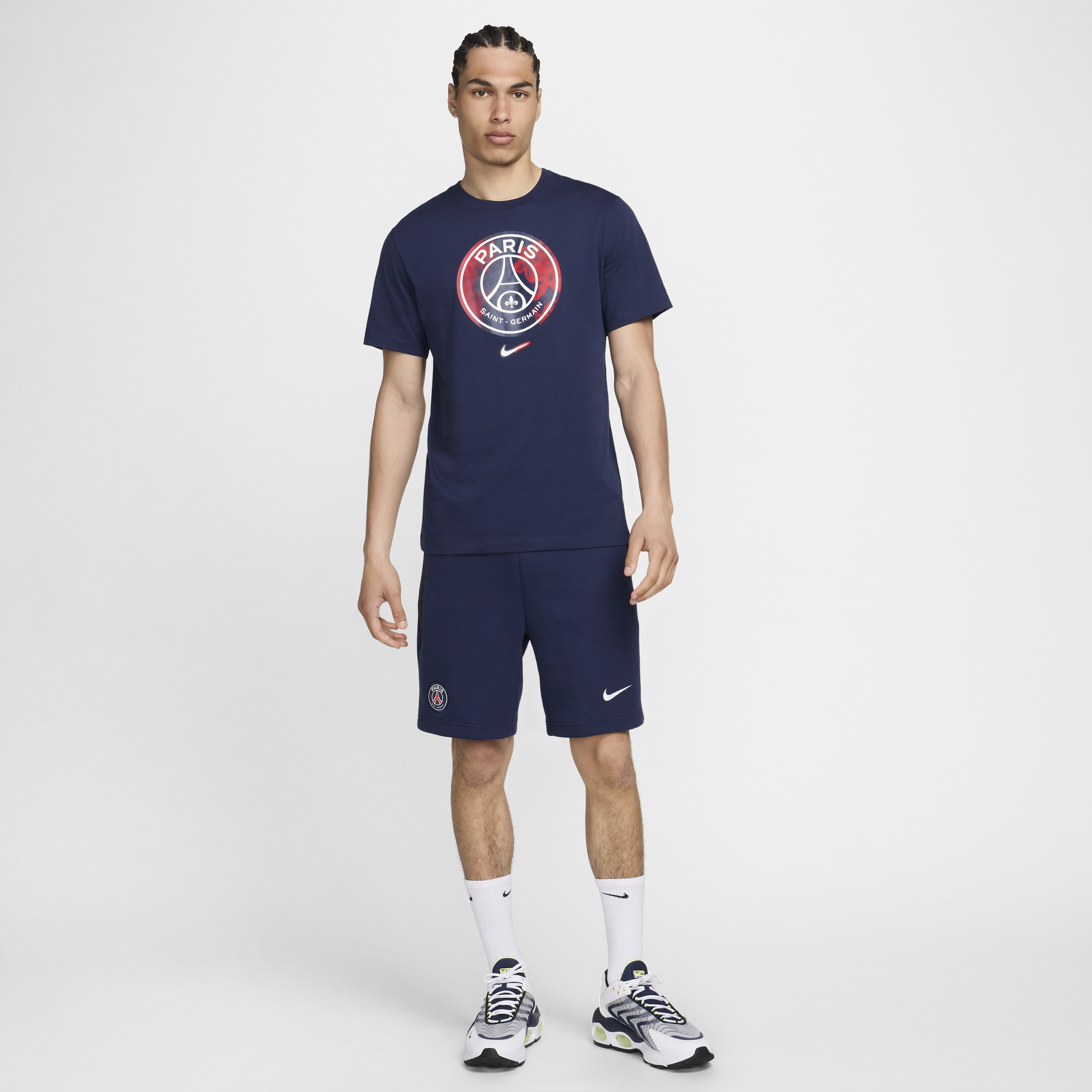 T-shirt Nike Football Paris Saint-Germain pour homme - Bleu