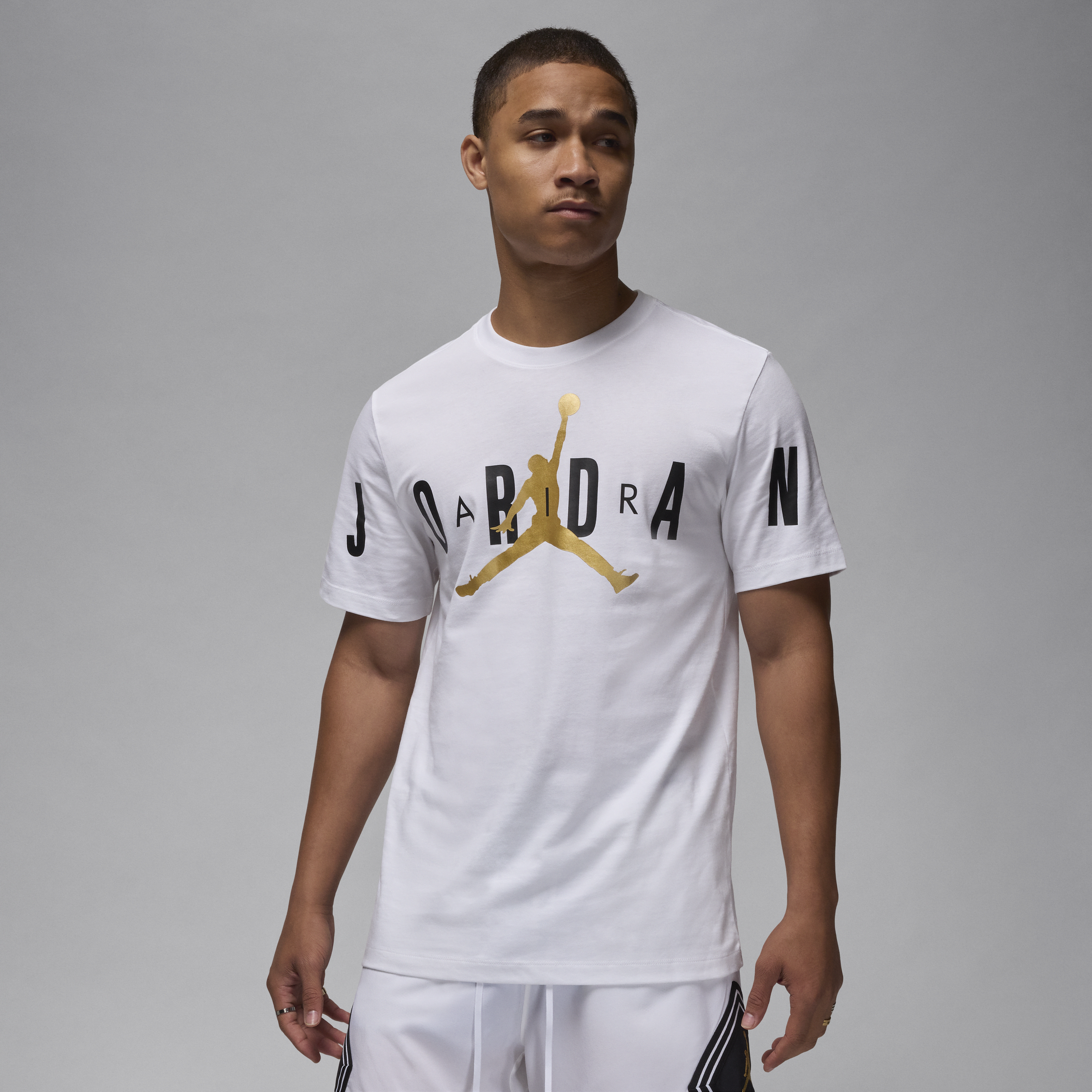 Jordan Air T-shirt met stretch voor heren Wit
