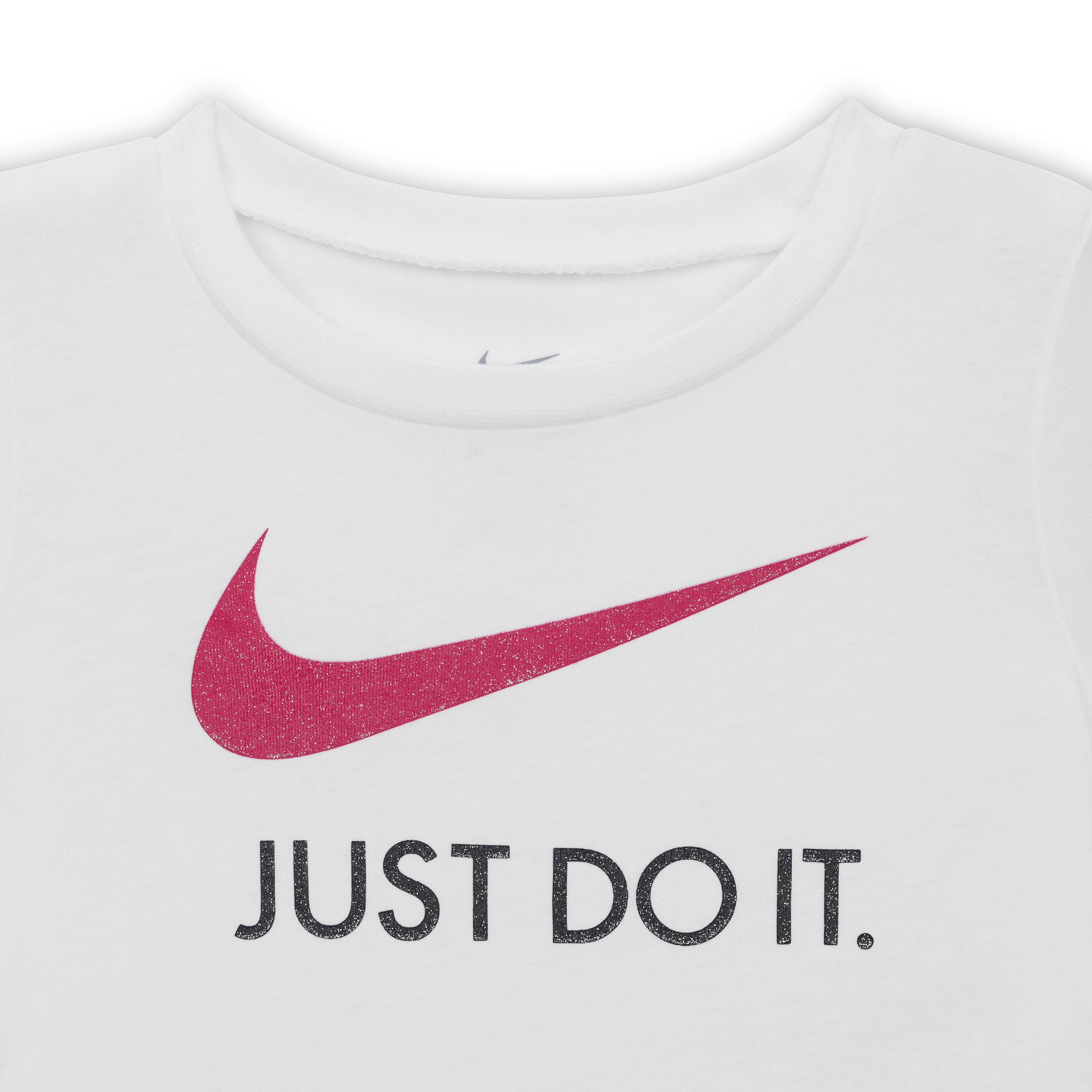 Thumbnail - Nike Swoosh "Just Do It"-T-Shirt für Babys (12–24 M) - Weiß
