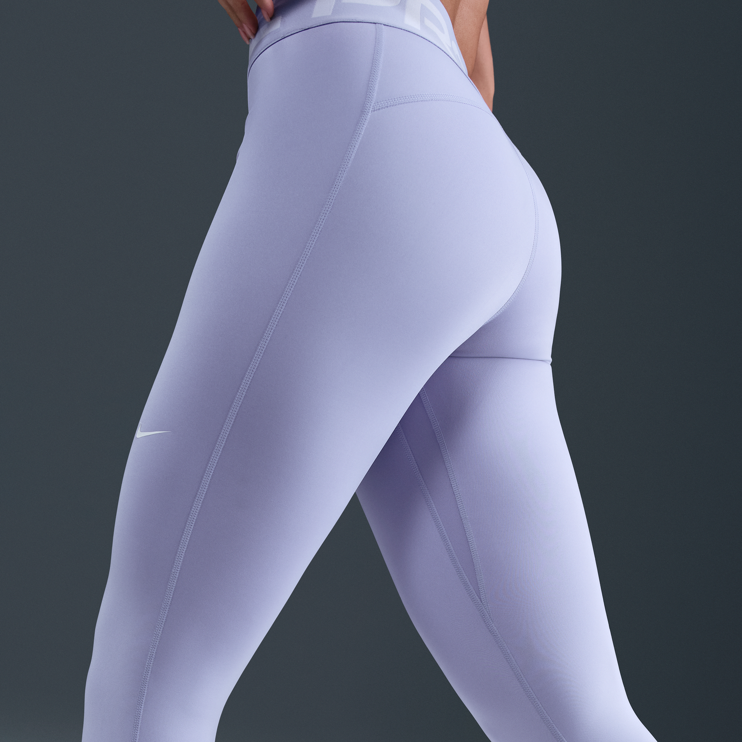 Legging long taille haute Nike Pro Sculpt pour femme - Pourpre