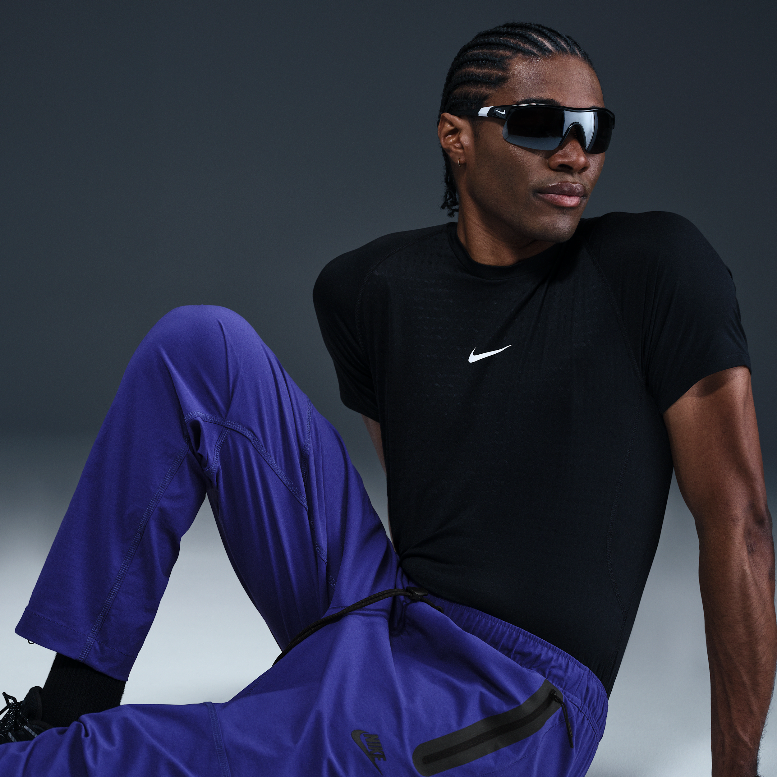 Pantalon tissé Nike Tech pour homme - Pourpre