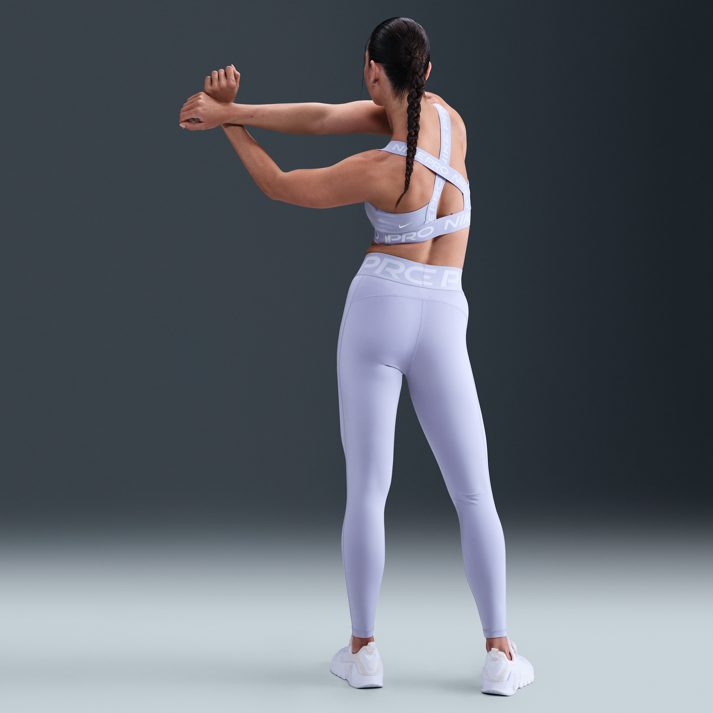 Legging long taille haute Nike Pro Sculpt pour femme - Pourpre