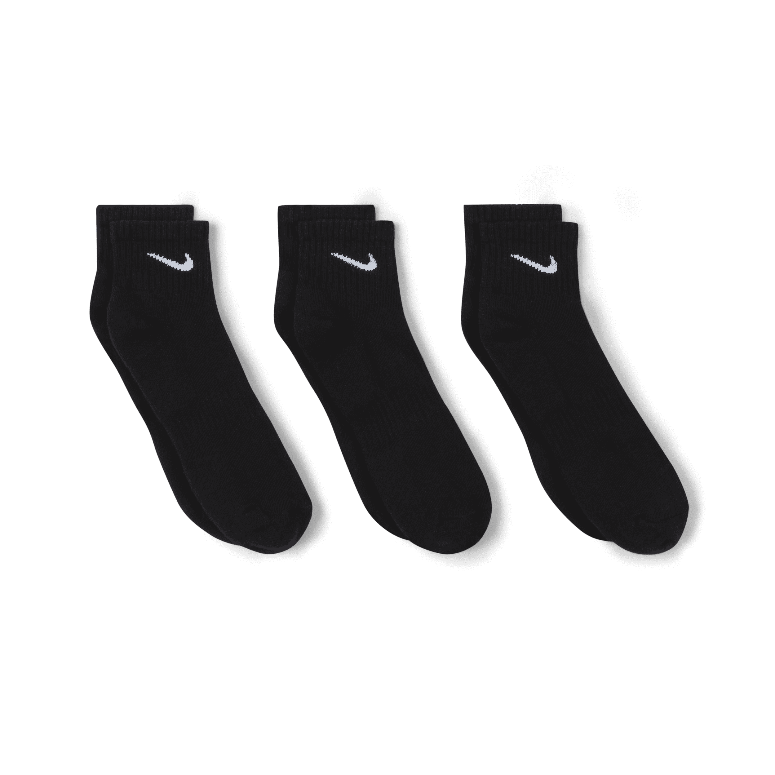 Chaussettes de training Nike Everyday Cushioned (3 paires) - Noir