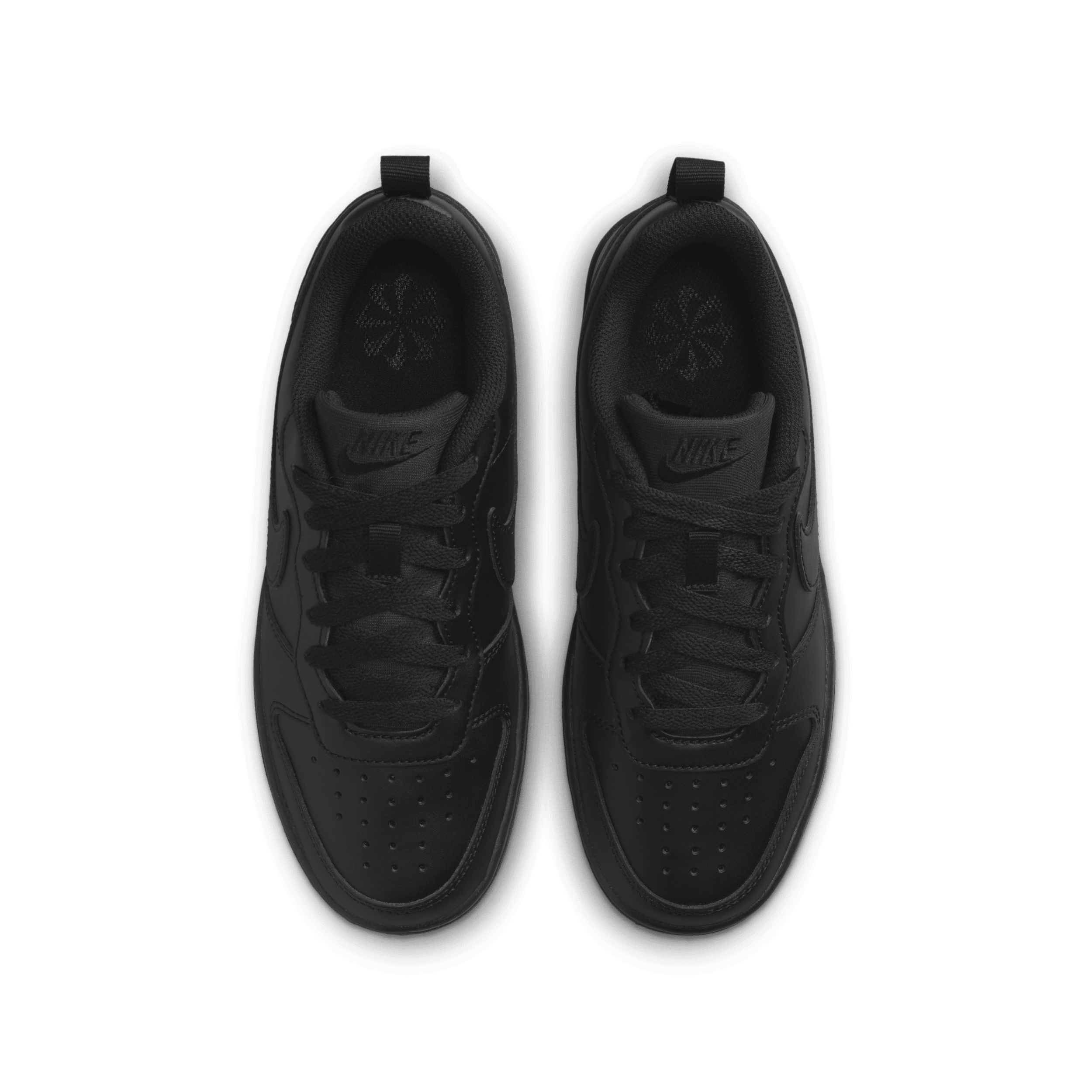 Chaussure Nike Court Borough Low Recraft pour ado - Noir