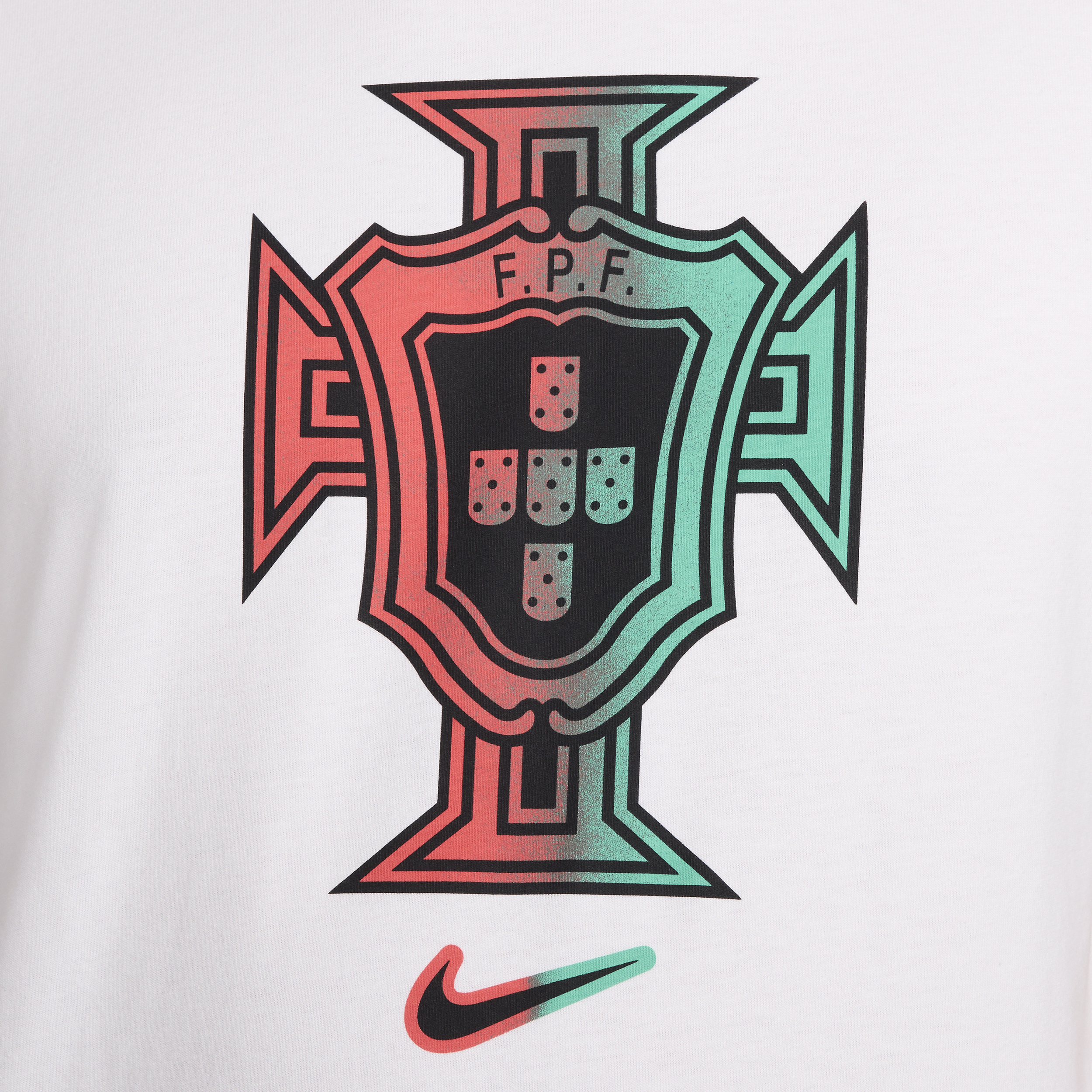 T-shirt Nike Football Portugal pour homme - Blanc