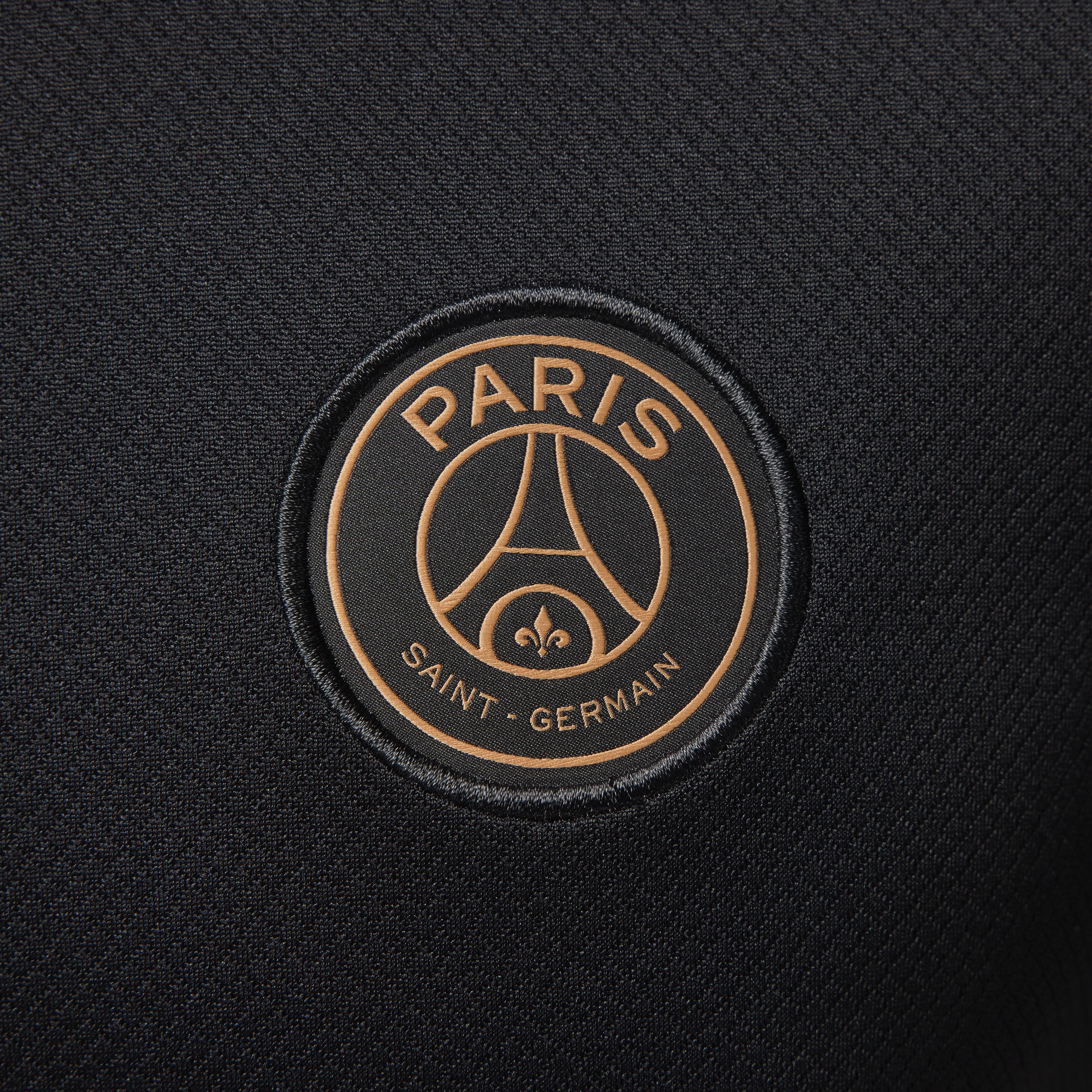 3e haut de foot en maille à manches courtes Jordan Dri-FIT Paris Saint-Germain Strike pour homme - Noir