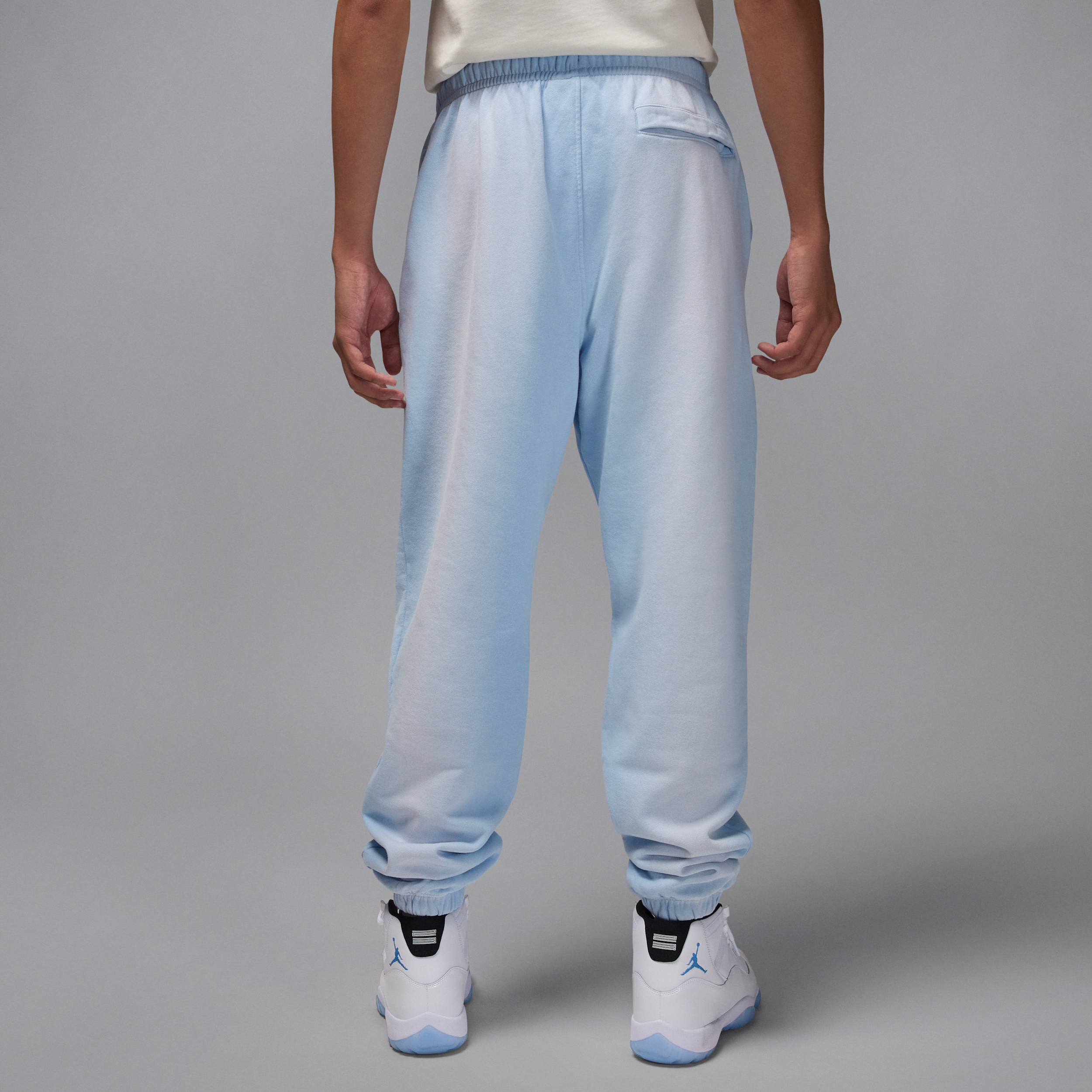 Pantalon en tissu Fleece Jordan Flight pour homme - Bleu