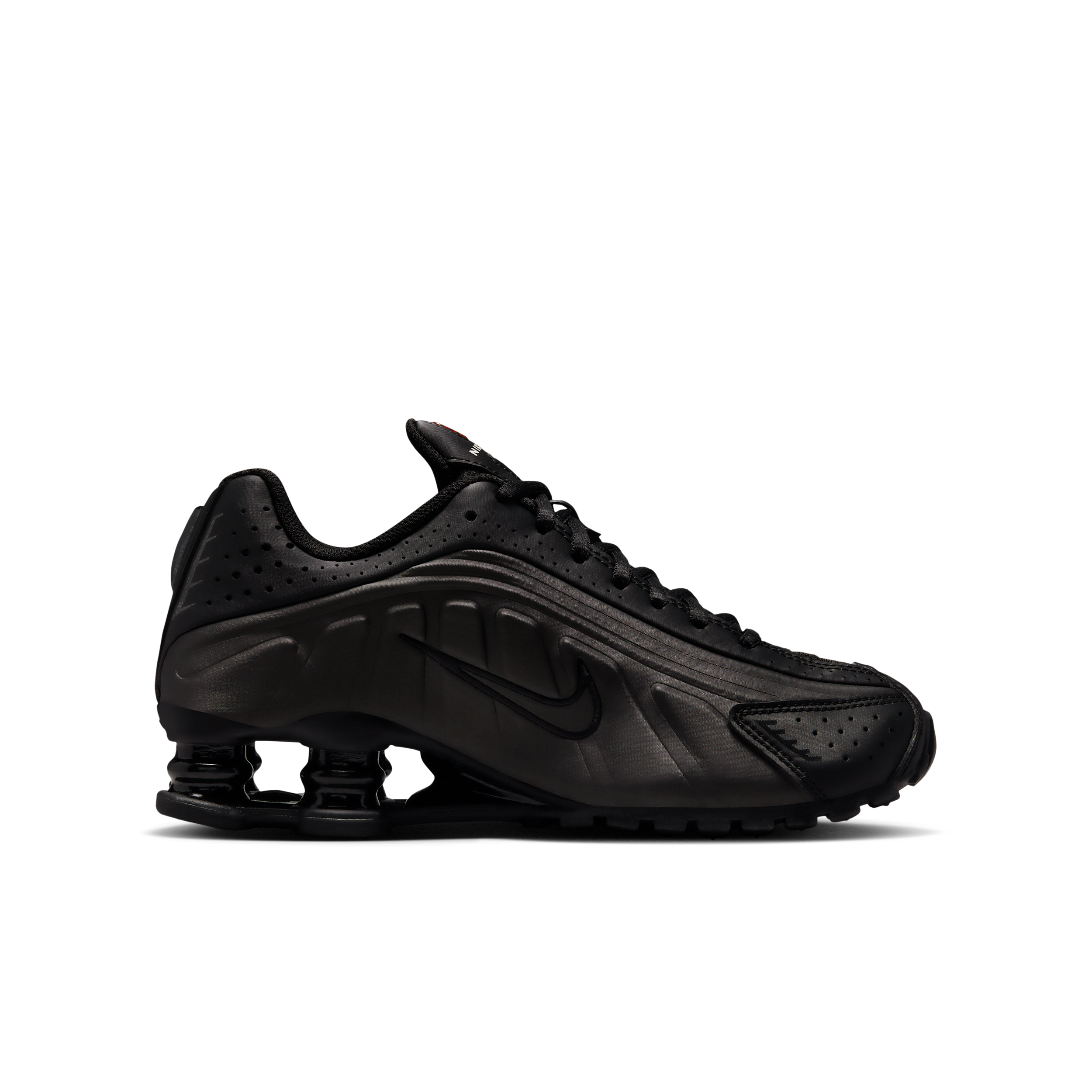 Thumbnail - Nike Shox R4 Schuh (ältere Kinder) - Schwarz