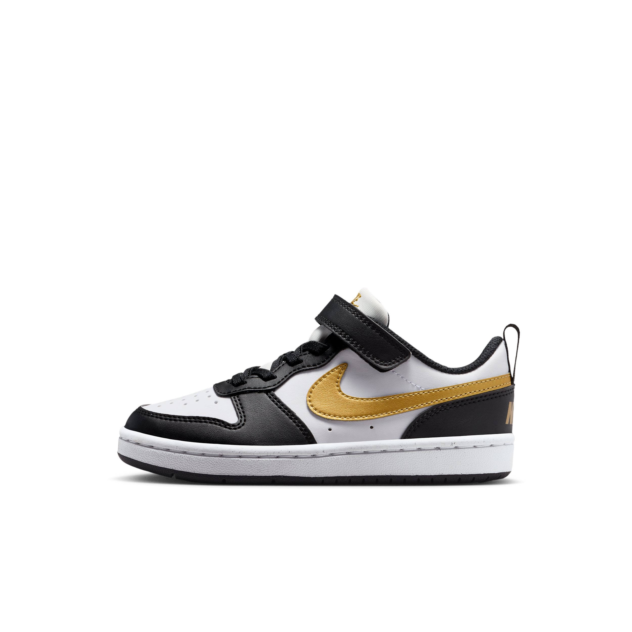 nike court borough low 2 zwart