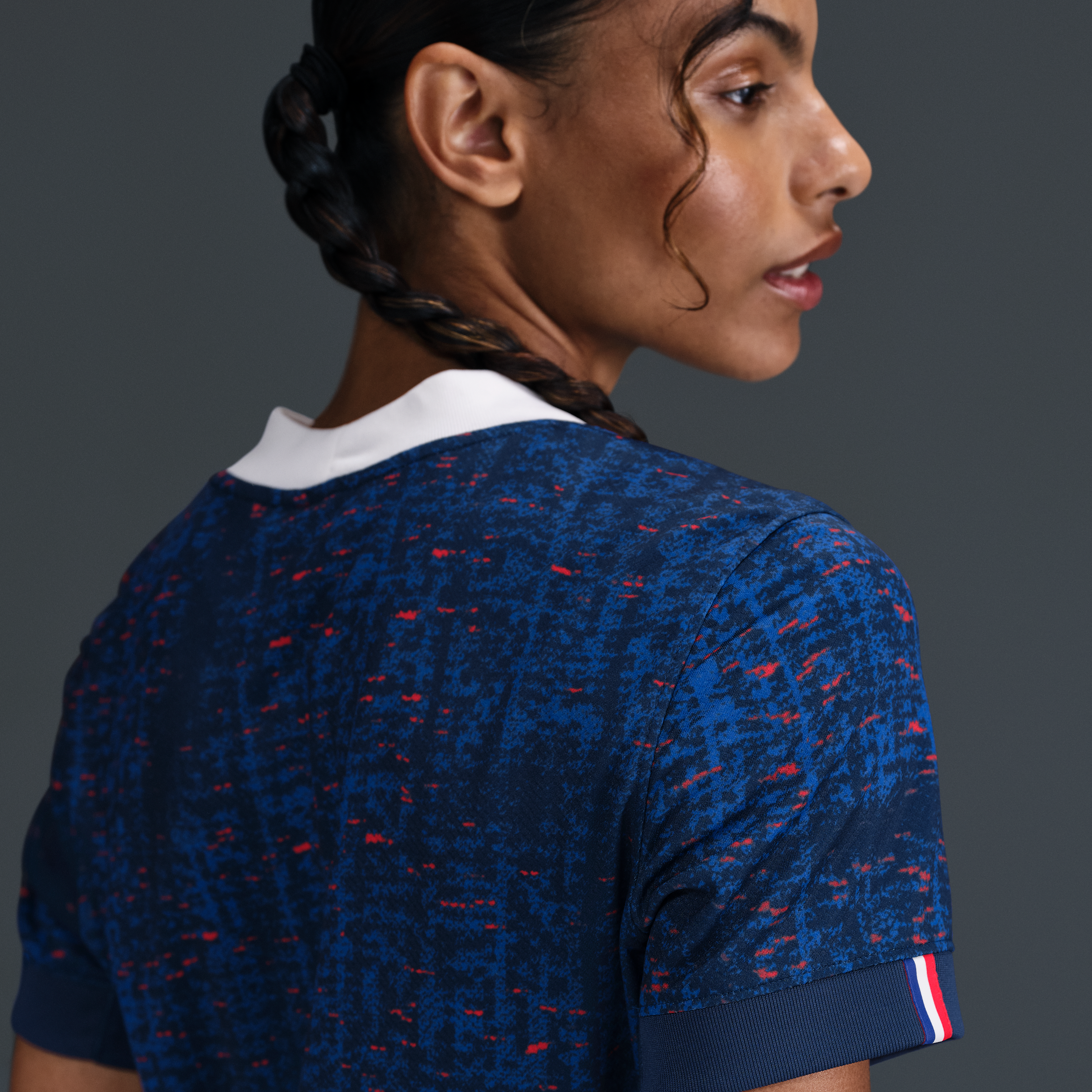 Thumbnail - FFF 2025 Stadium Home (Frauenteam) Nike Dri-FIT Replika-Fußballtrikot (Damen) - Blau
