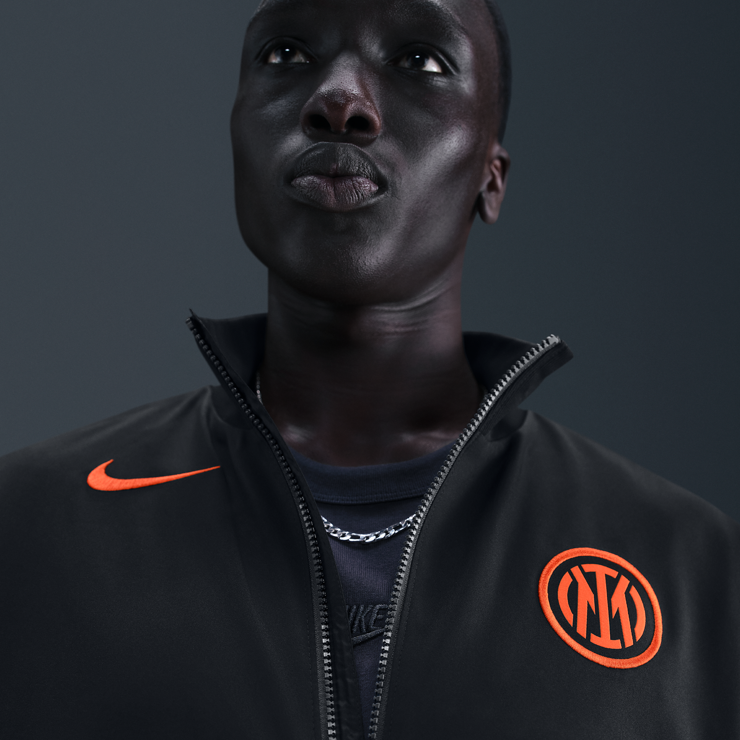 Thumbnail - Inter Mailand Strike Third Nike Dri-FIT Total 90 Fußball-Hymnenjacke (Herren) - Schwarz
