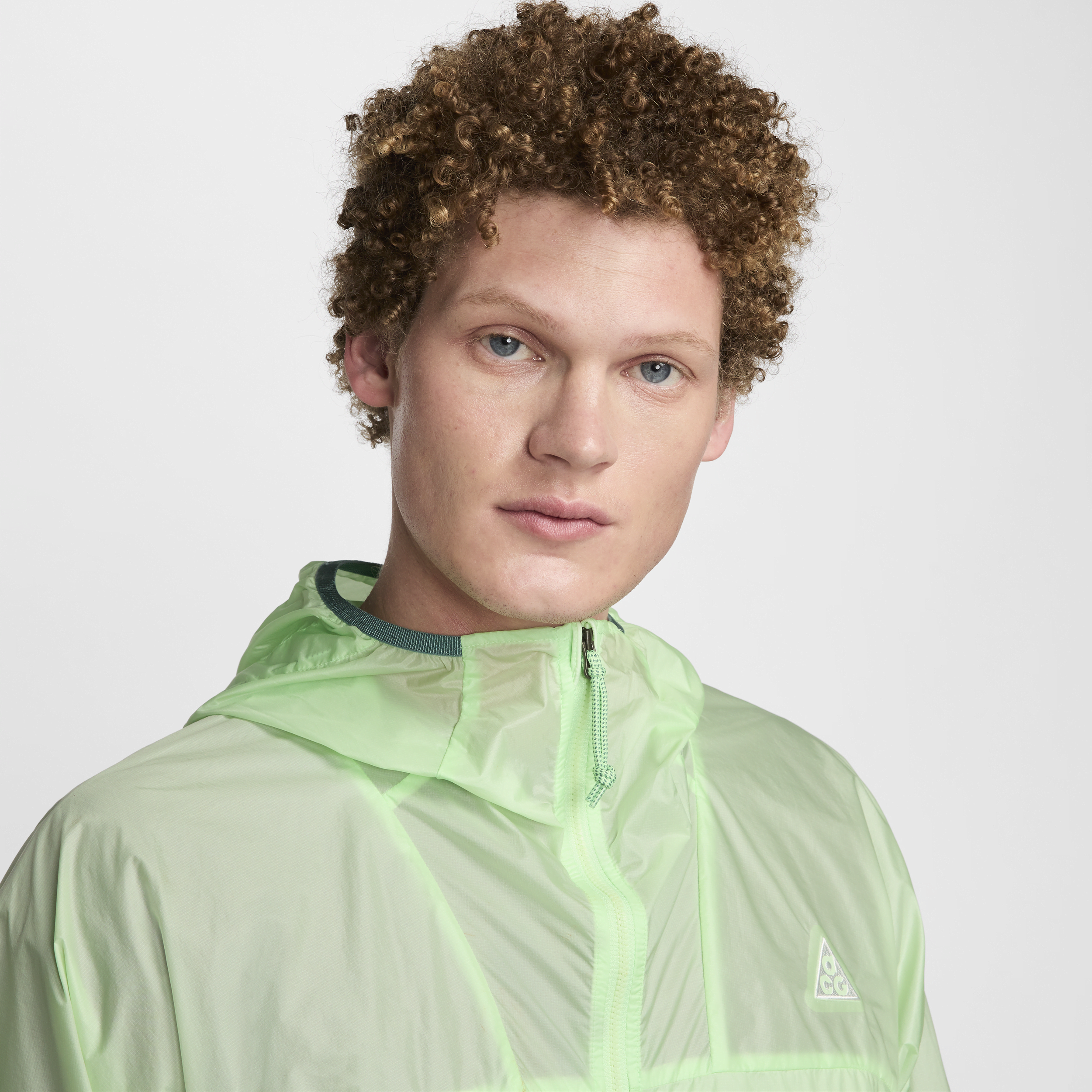 Veste coupe-vent Nike ACG « Cinder Cone » pour homme - Vert