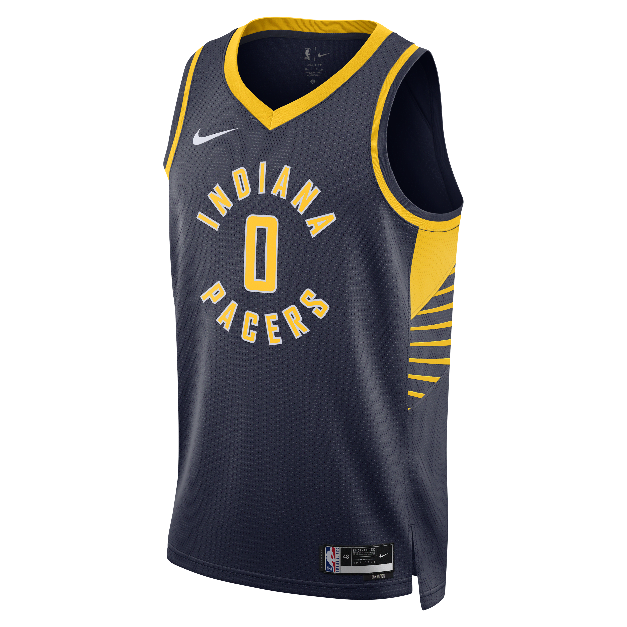 Maillot Nike Dri-FIT NBA Swingman Indiana Pacers Icon Edition 2022/23 pour homme - Bleu