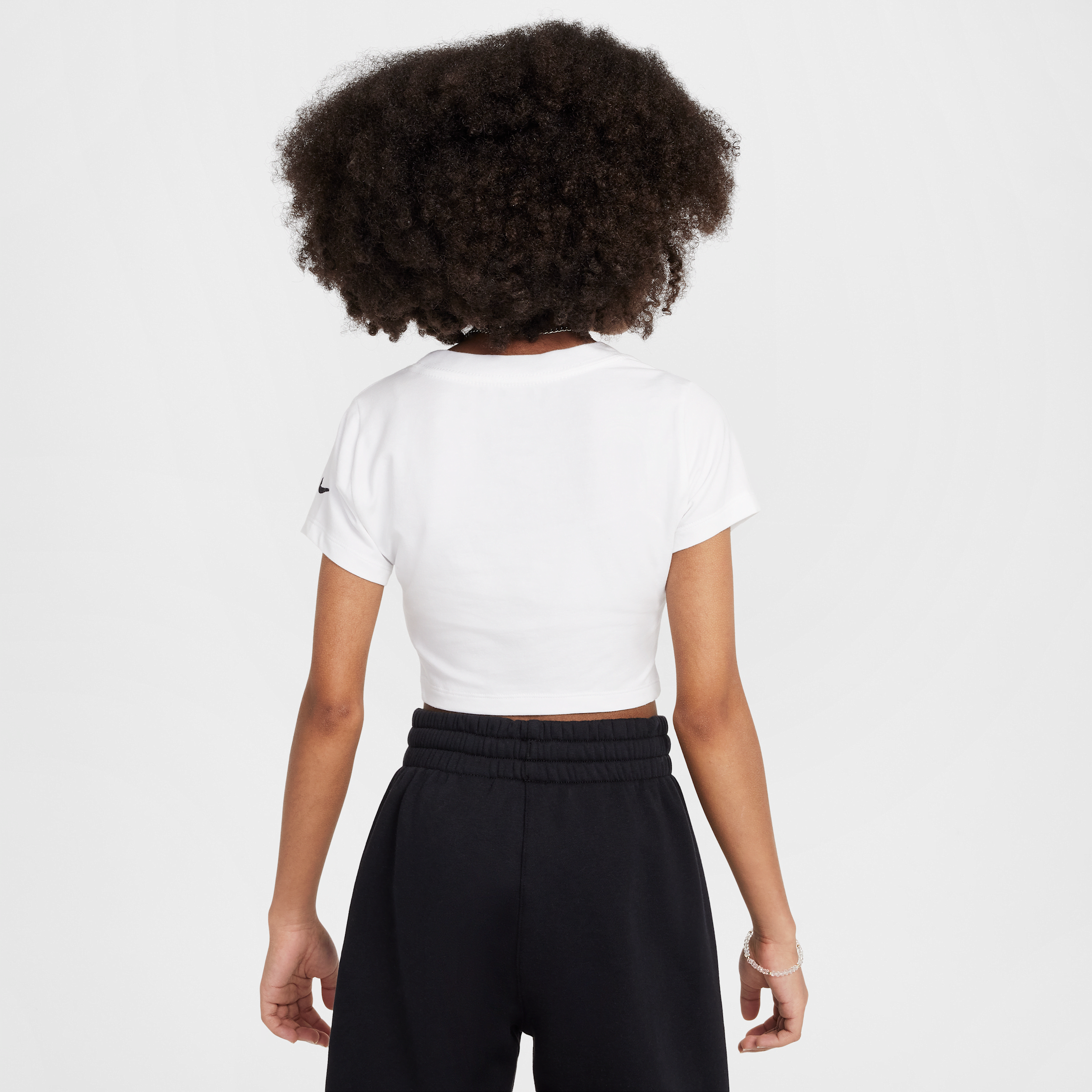 Thumbnail - Nike Sportswear Kurz-T-Shirt (Mädchen) - Weiß