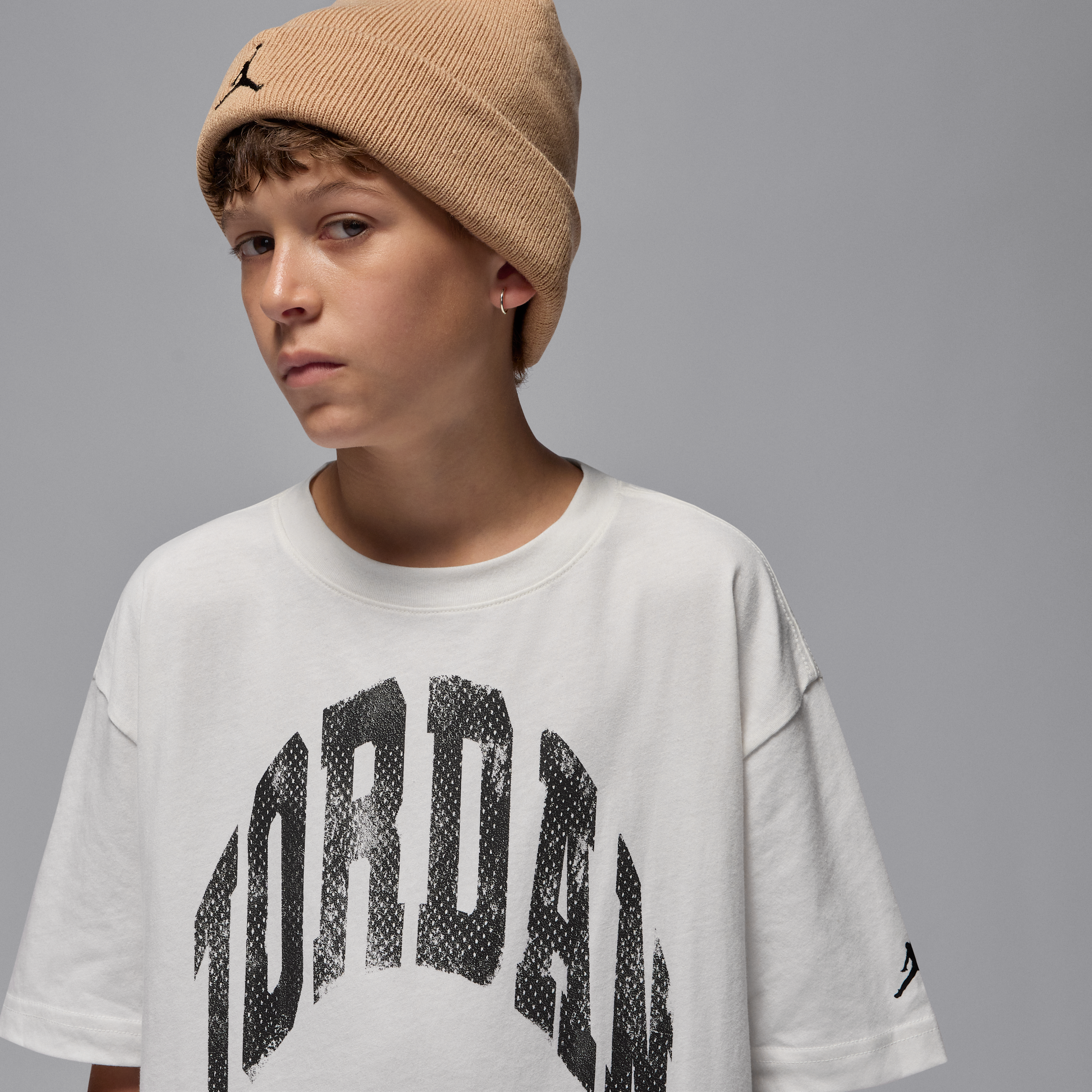 Thumbnail - Jordan MVP T-Shirt mit Wortmarke (ältere Kinder) - Weiß