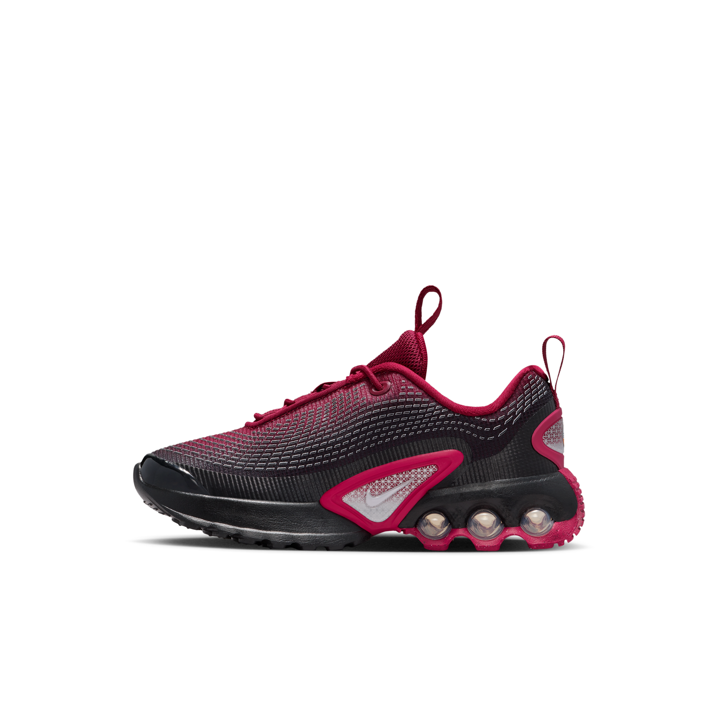 Nike Air Max kindersneaker rood en print