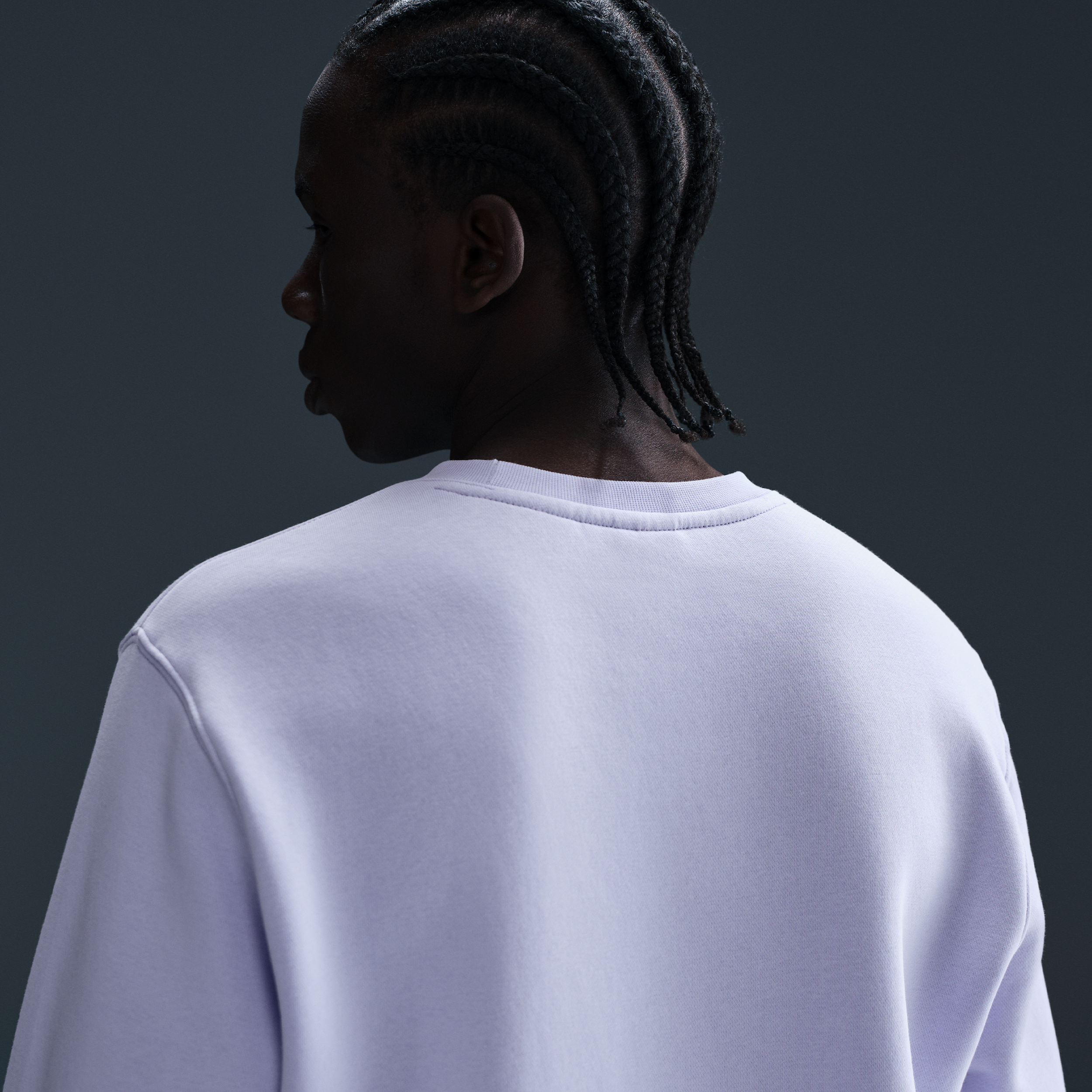 Haut en Fleece Nike Club pour homme - Pourpre