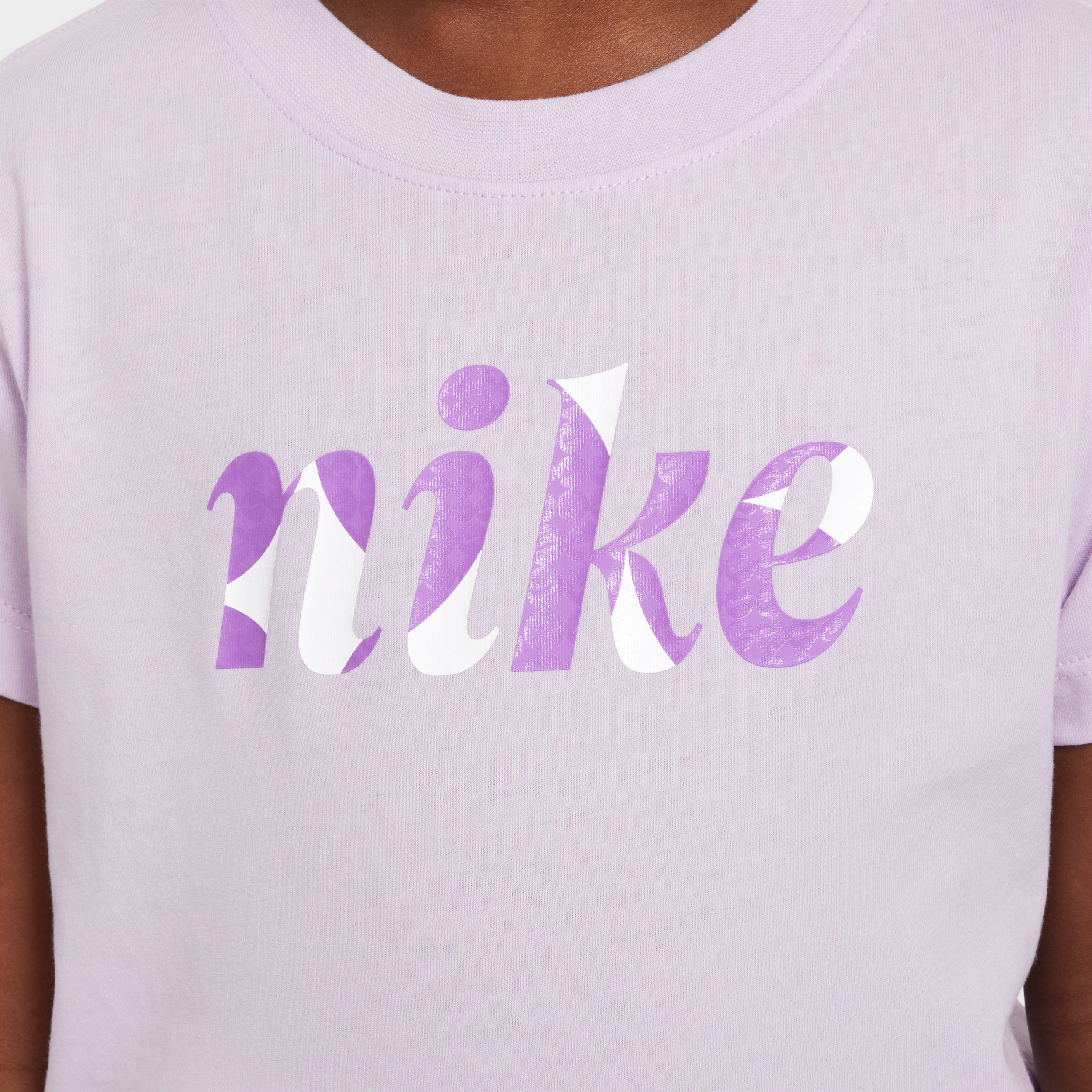 T-shirt à motif Nike Essentials pour enfant - Pourpre