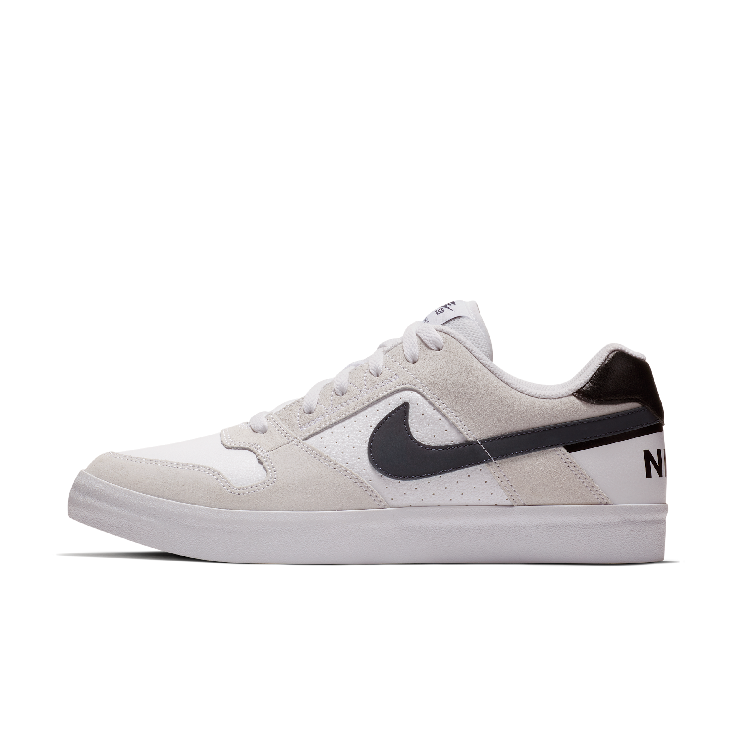 Nike SB Delta Force Vulc Mens Skate Shoes - White