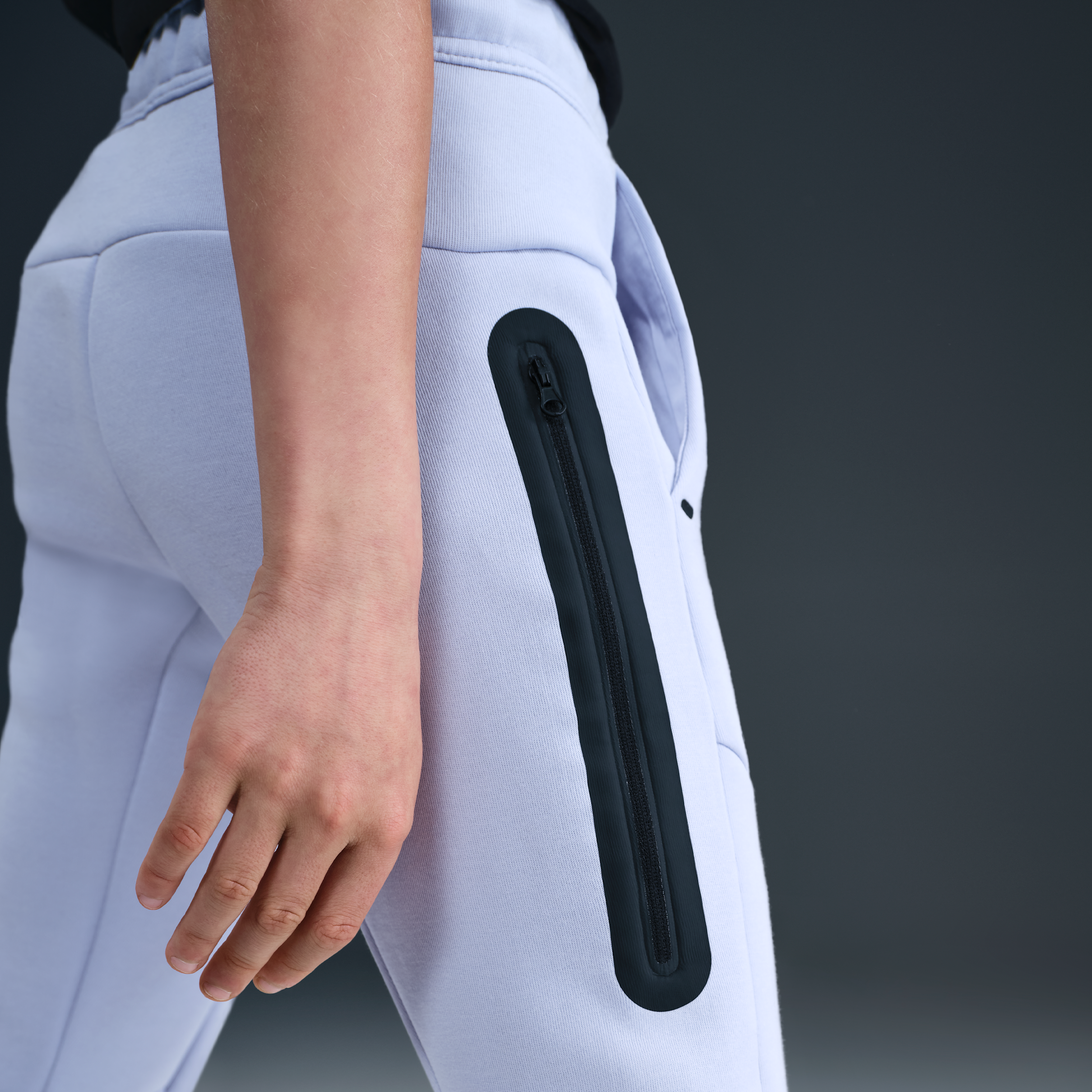 Nike Sportswear Tech Fleece joggingbroek voor kids Grijs