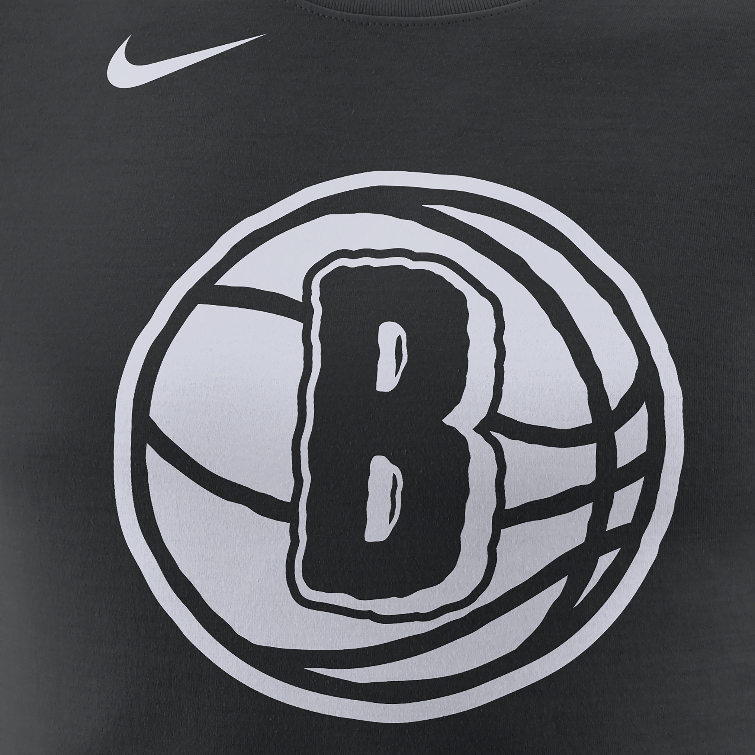 Nike Brooklyn Nets City Edition NBA-herenshirt Zwart