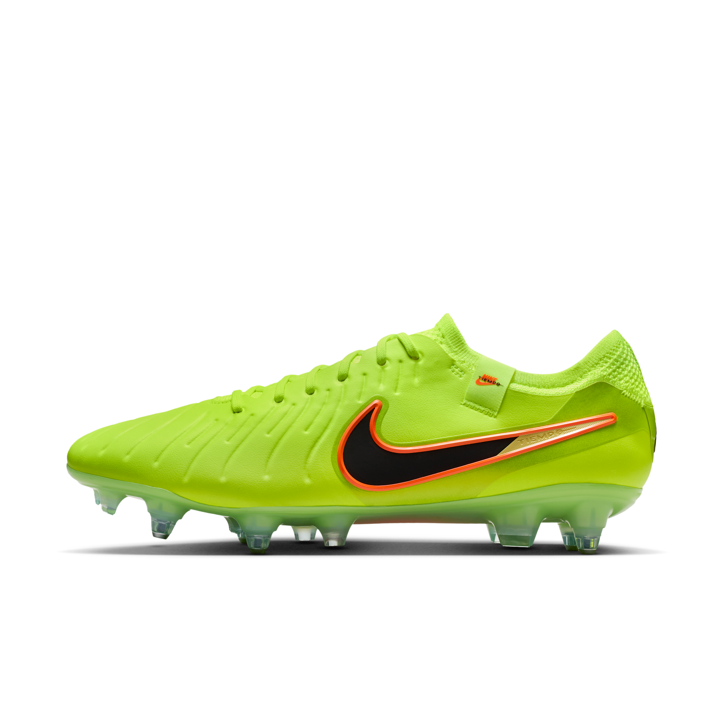 Thumbnail - Nike Tiempo Legend 10 Elite Low-Top-Fußballschuh für weichen Rasen - Gelb