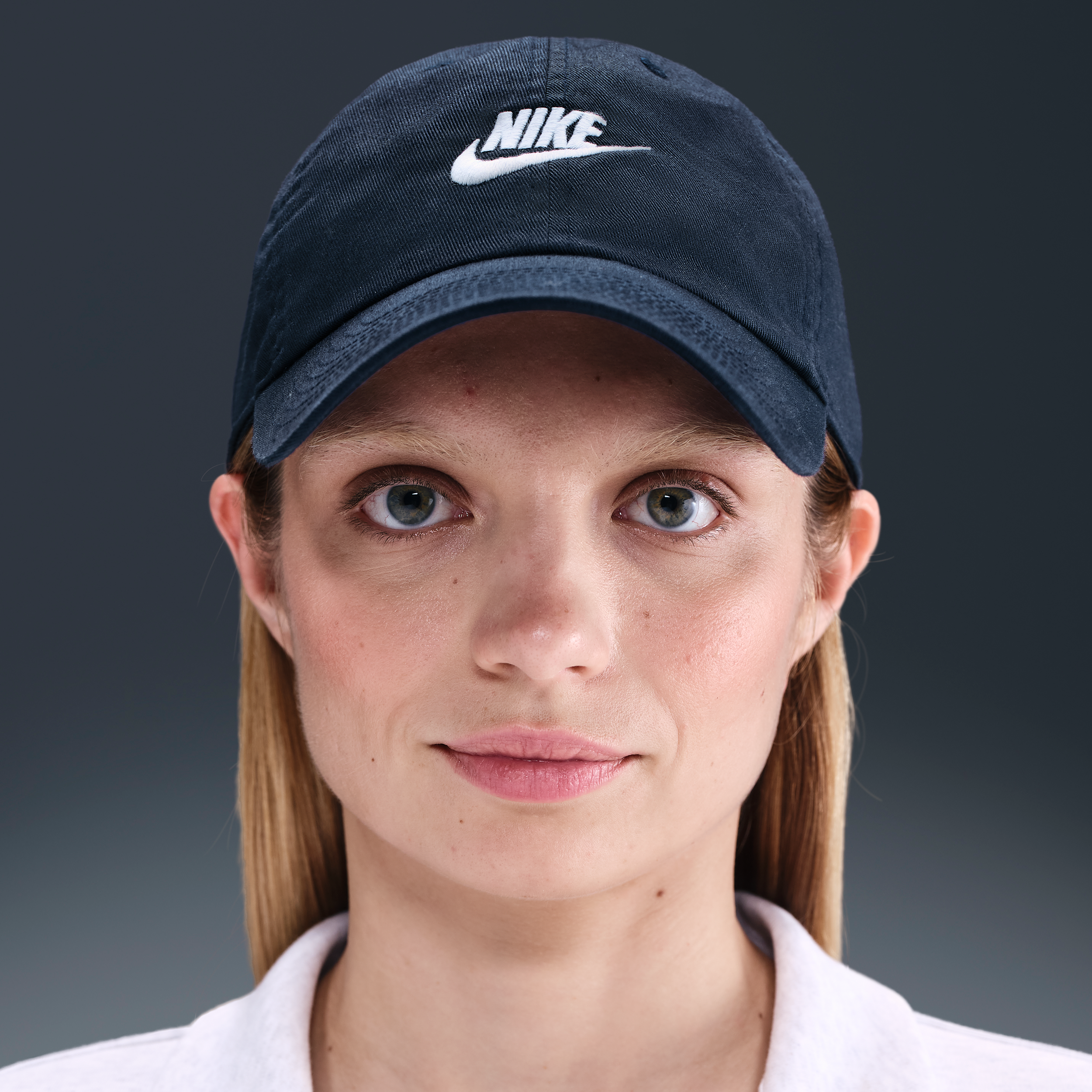 Thumbnail - Nike Club unstrukturierte Futura Wash-Cap - Blau