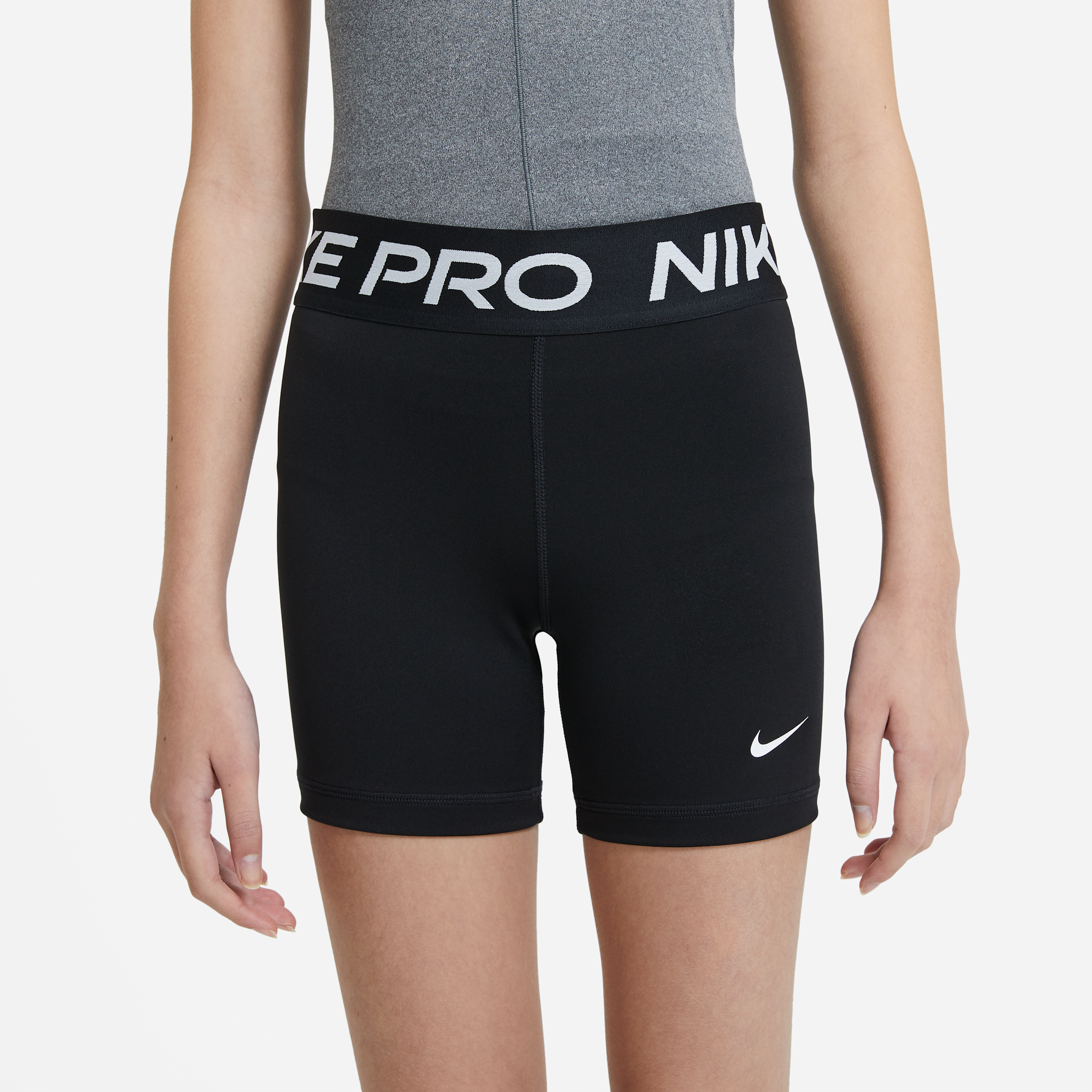 Thumbnail - Nike Pro Shorts (Mädchen) - Schwarz