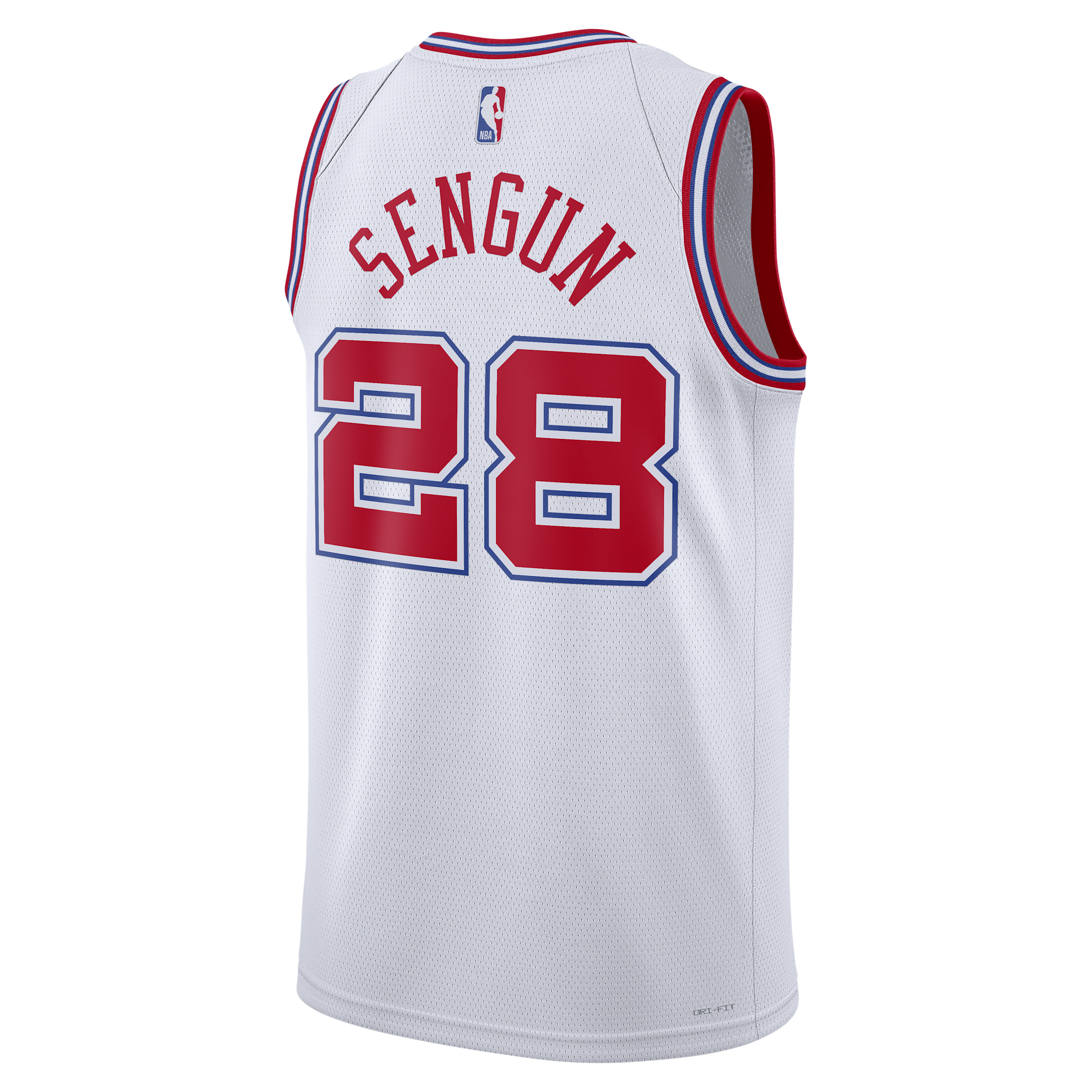 Thumbnail - Houston Rockets City Edition 2023/24 Nike Dri-FIT NBA Swingman Herrentrikot - Weiß