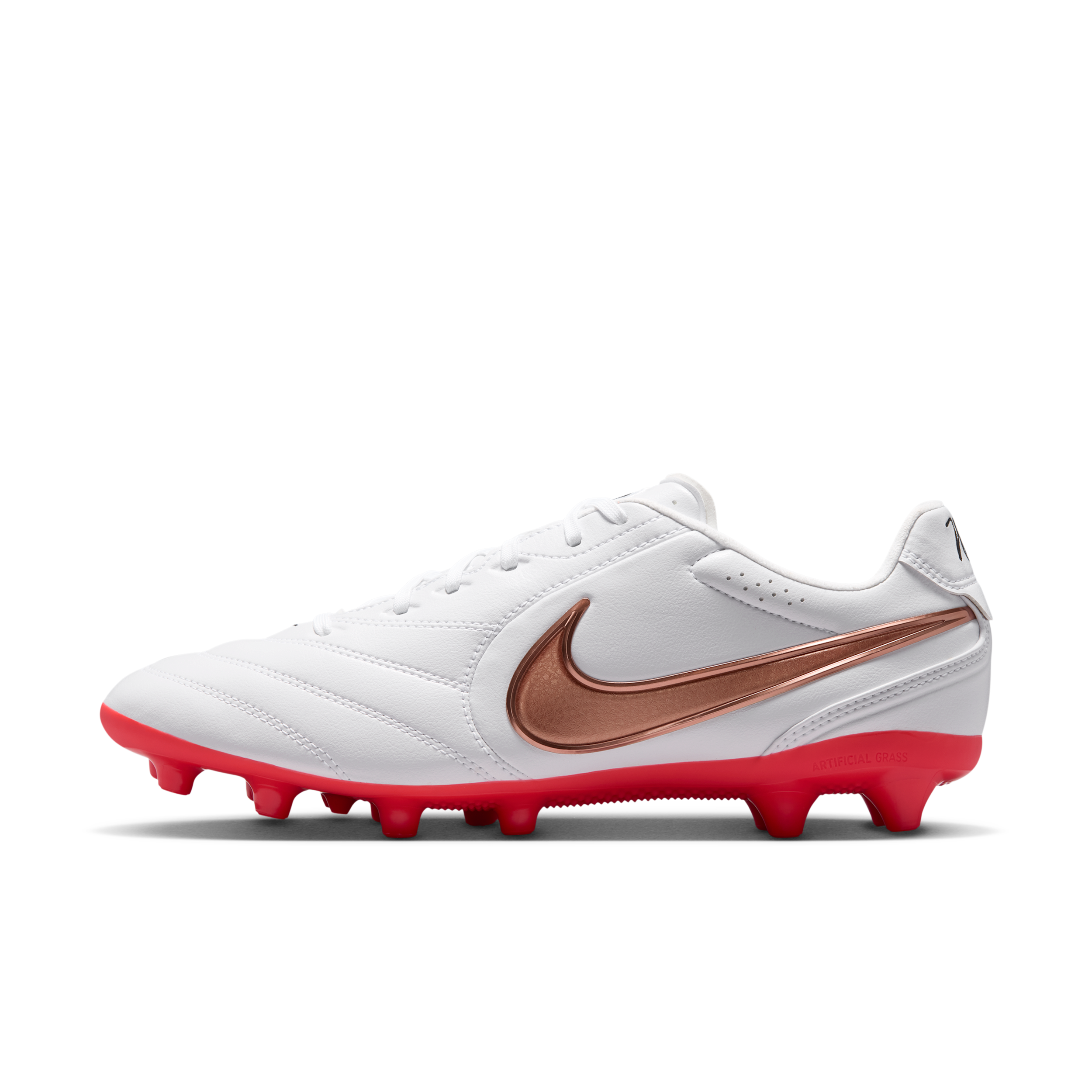 Korki piłkarskie typu low top na sztuczną nawierzchnię Nike Tiempo Ligera Pro - Biel