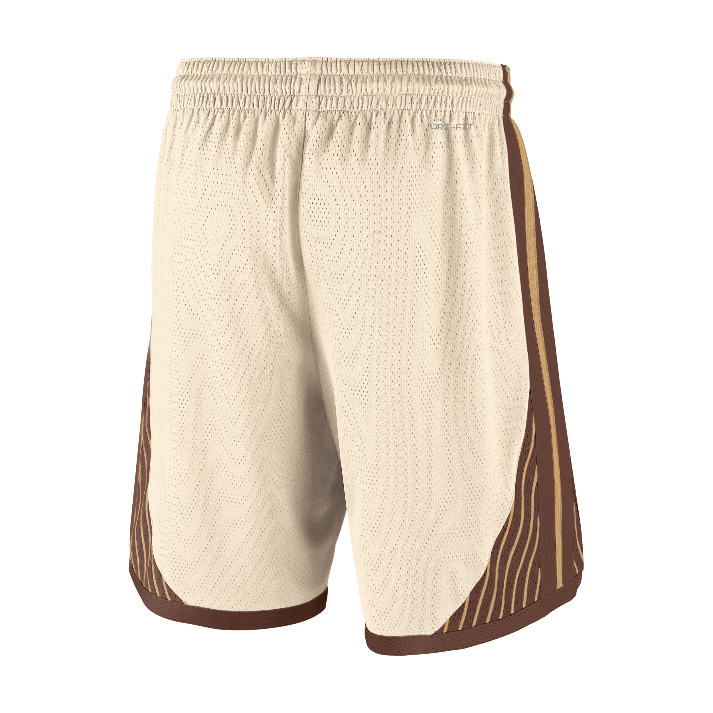 Thumbnail - Golden State Warriors City Edition Nike Dri-FIT NBA Swingman Shorts für Herren - Braun