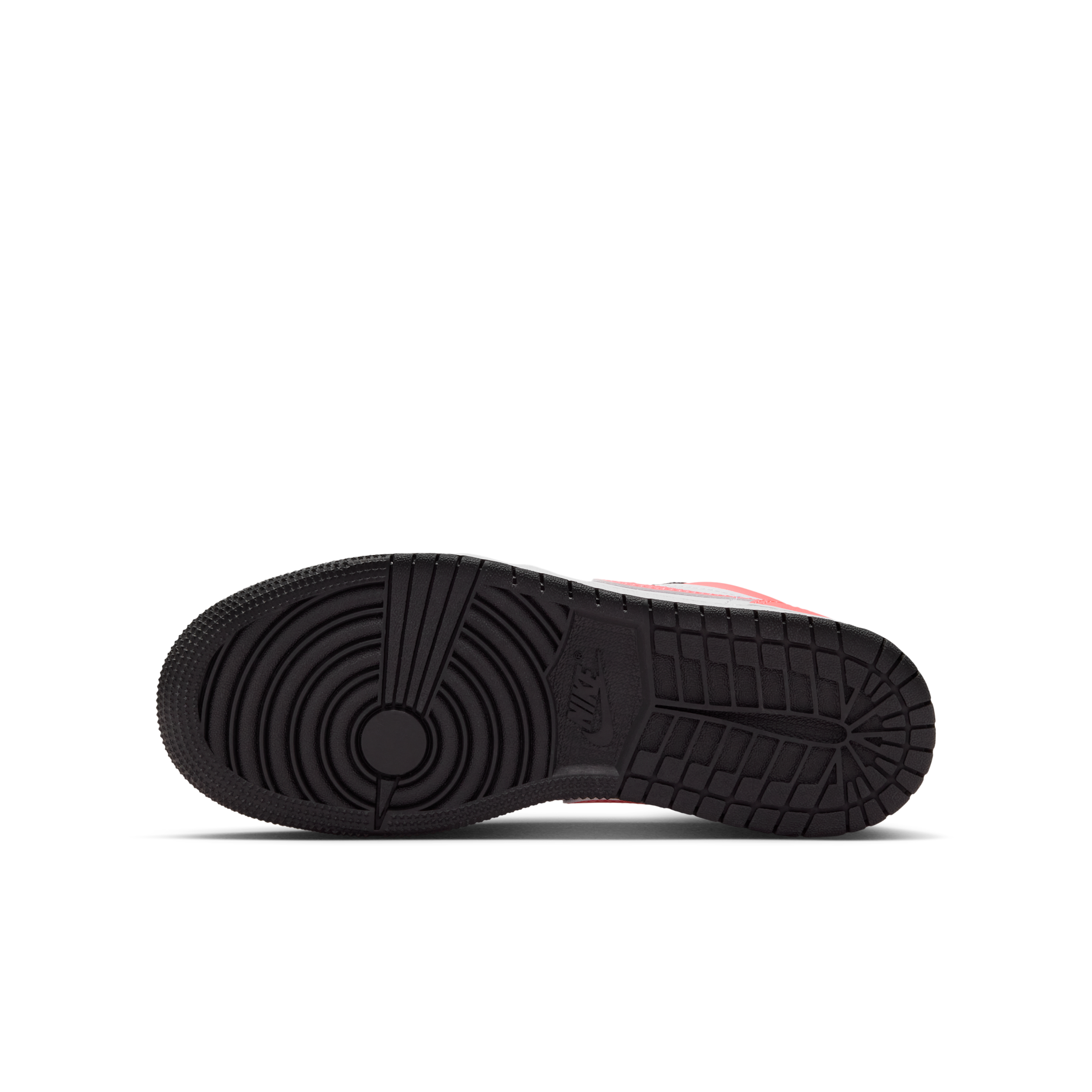 Air Jordan 1 Low-sko til større børn - sort - 553560-025