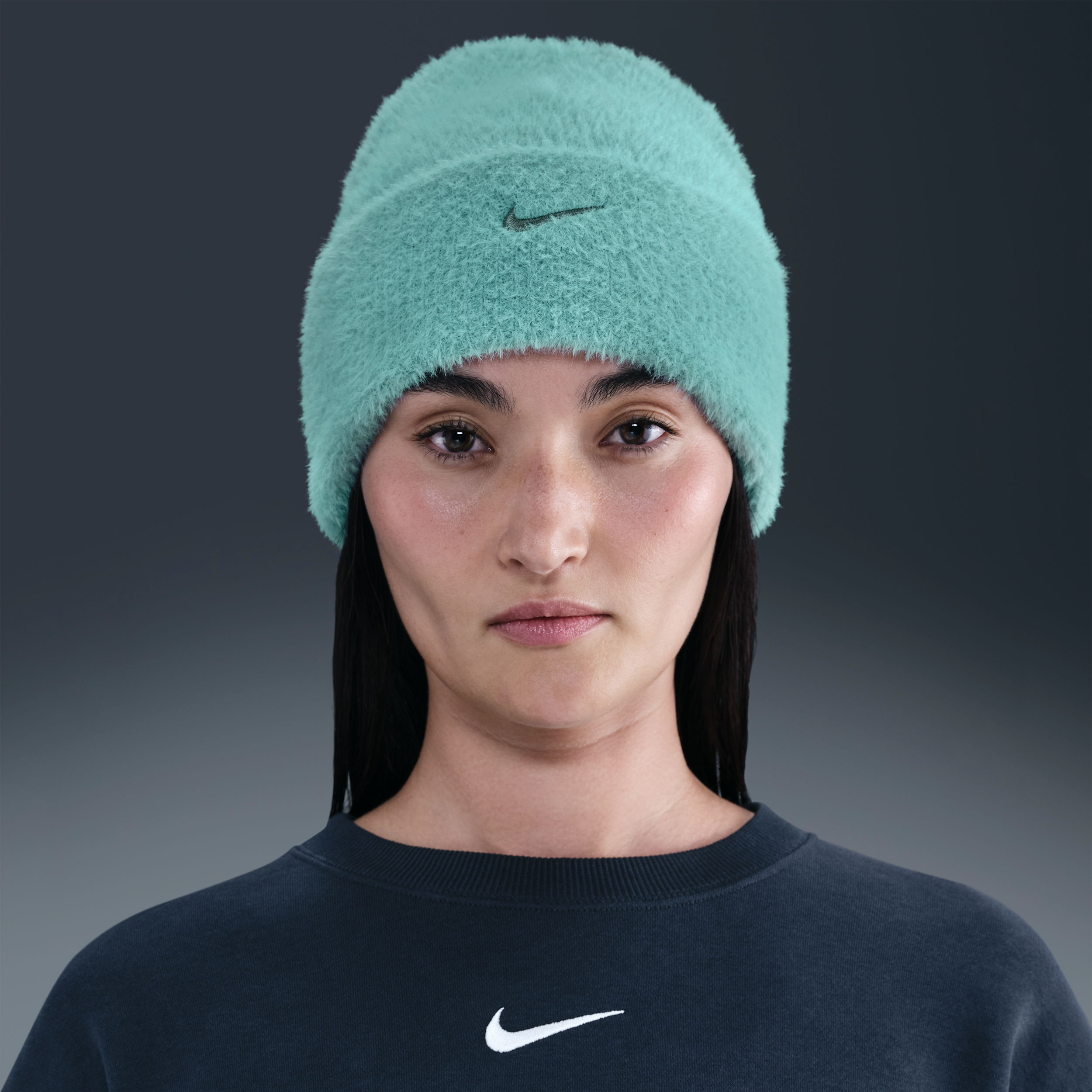 Nike Peak Cosy Beanie - Green - Polyester