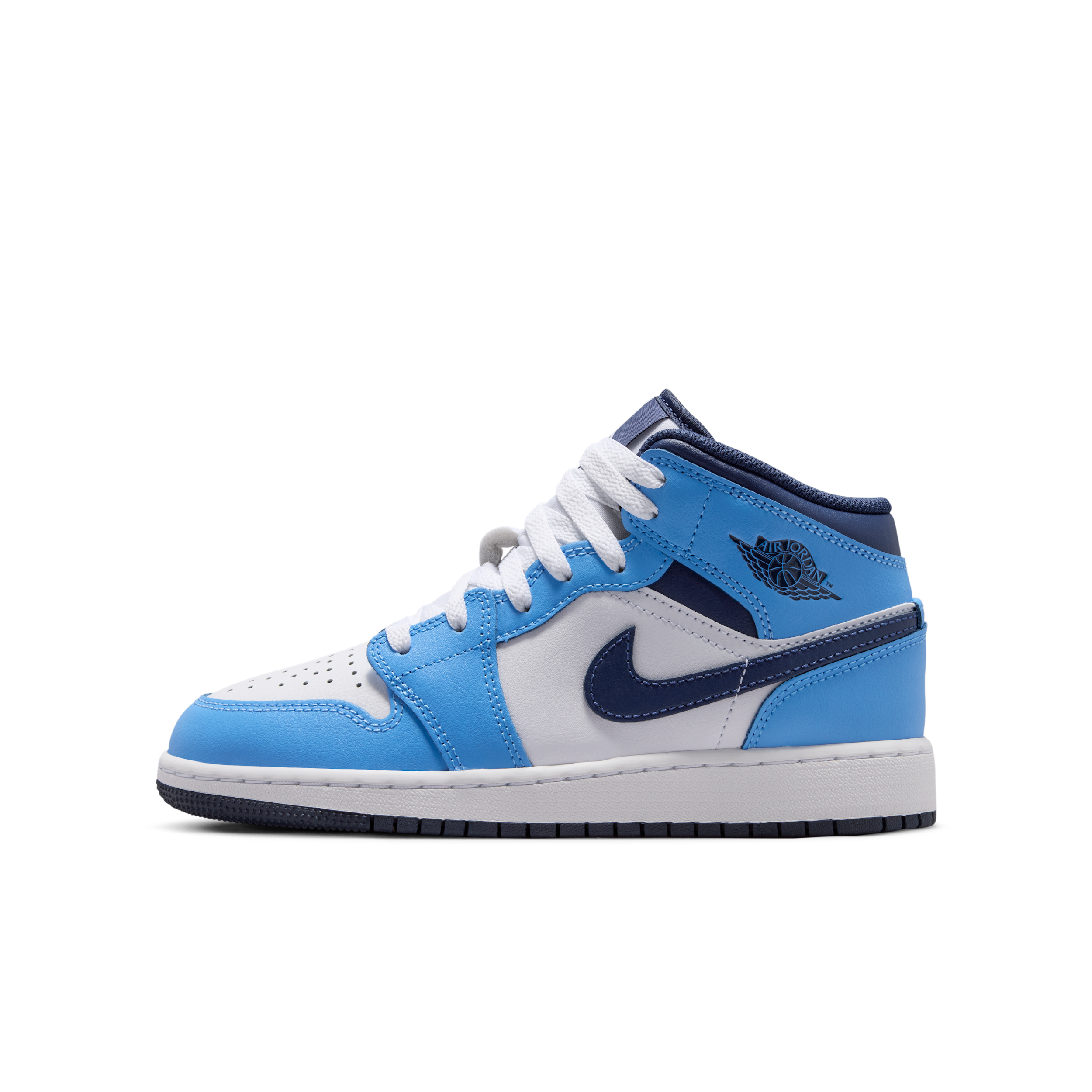 Scarpa Air Jordan 1 Mid - Ragazzo/a - Blu