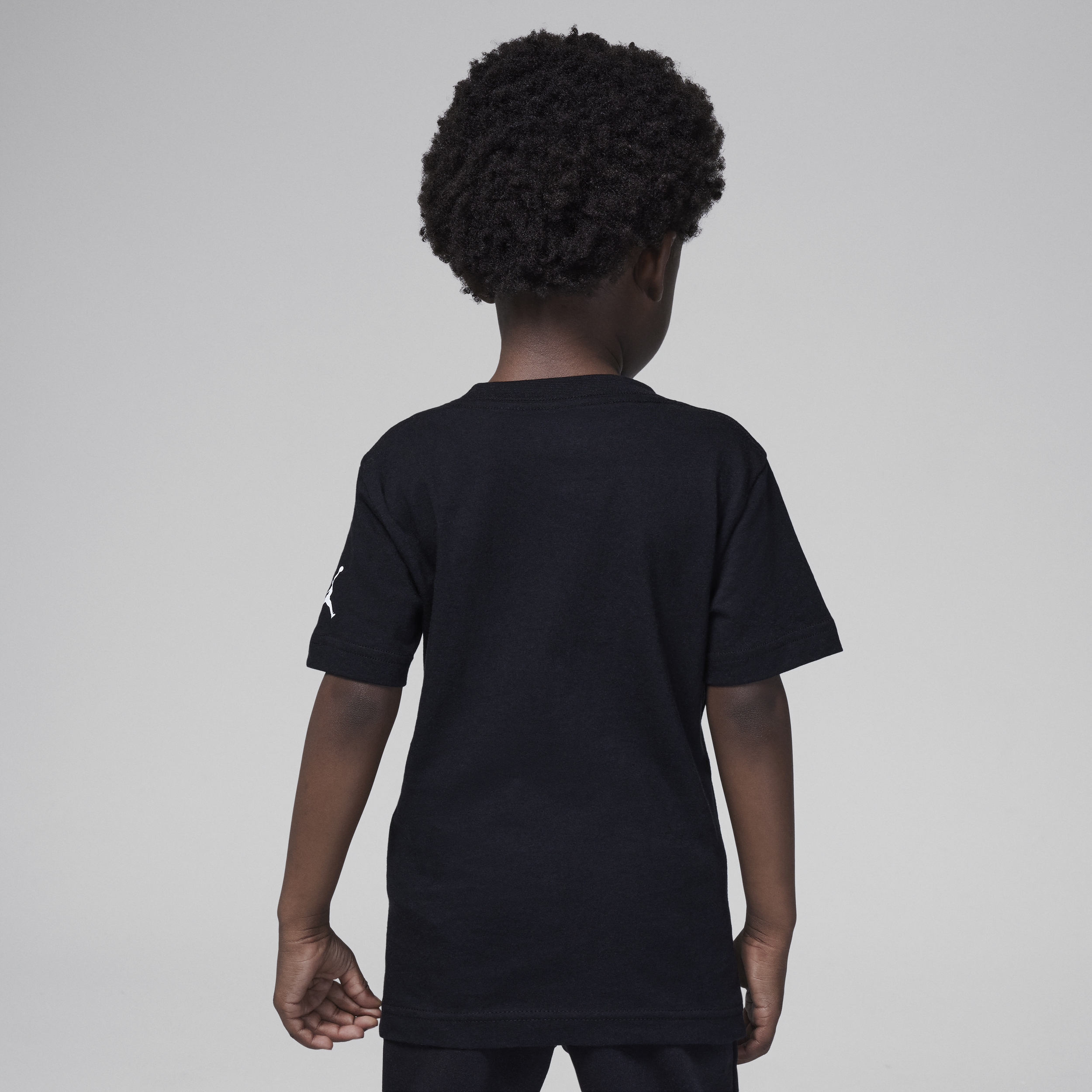 Jordan T-shirt voor kleuters Zwart