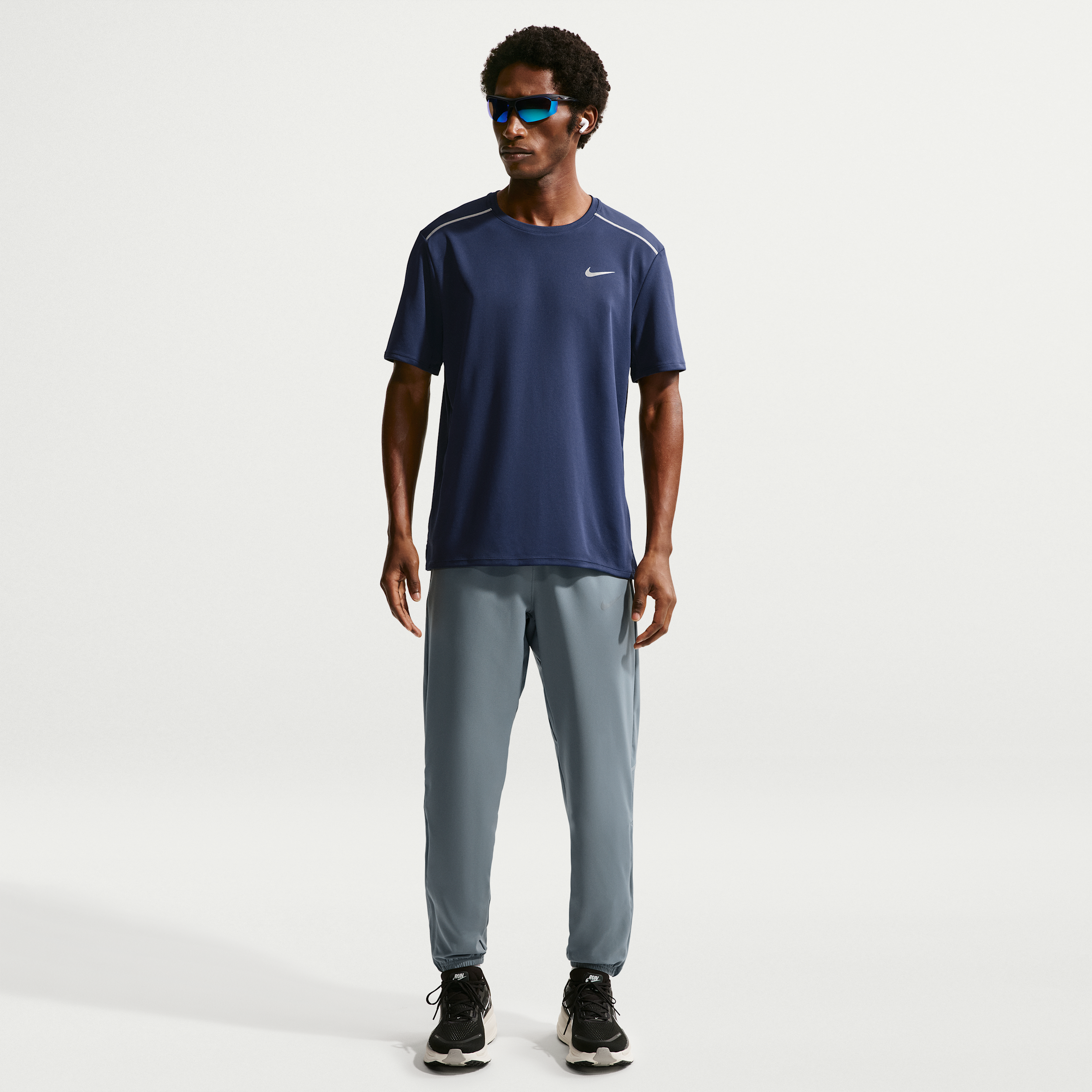 Nike Pantalon De Running Tisse Dri Fit Nike Miler Pour