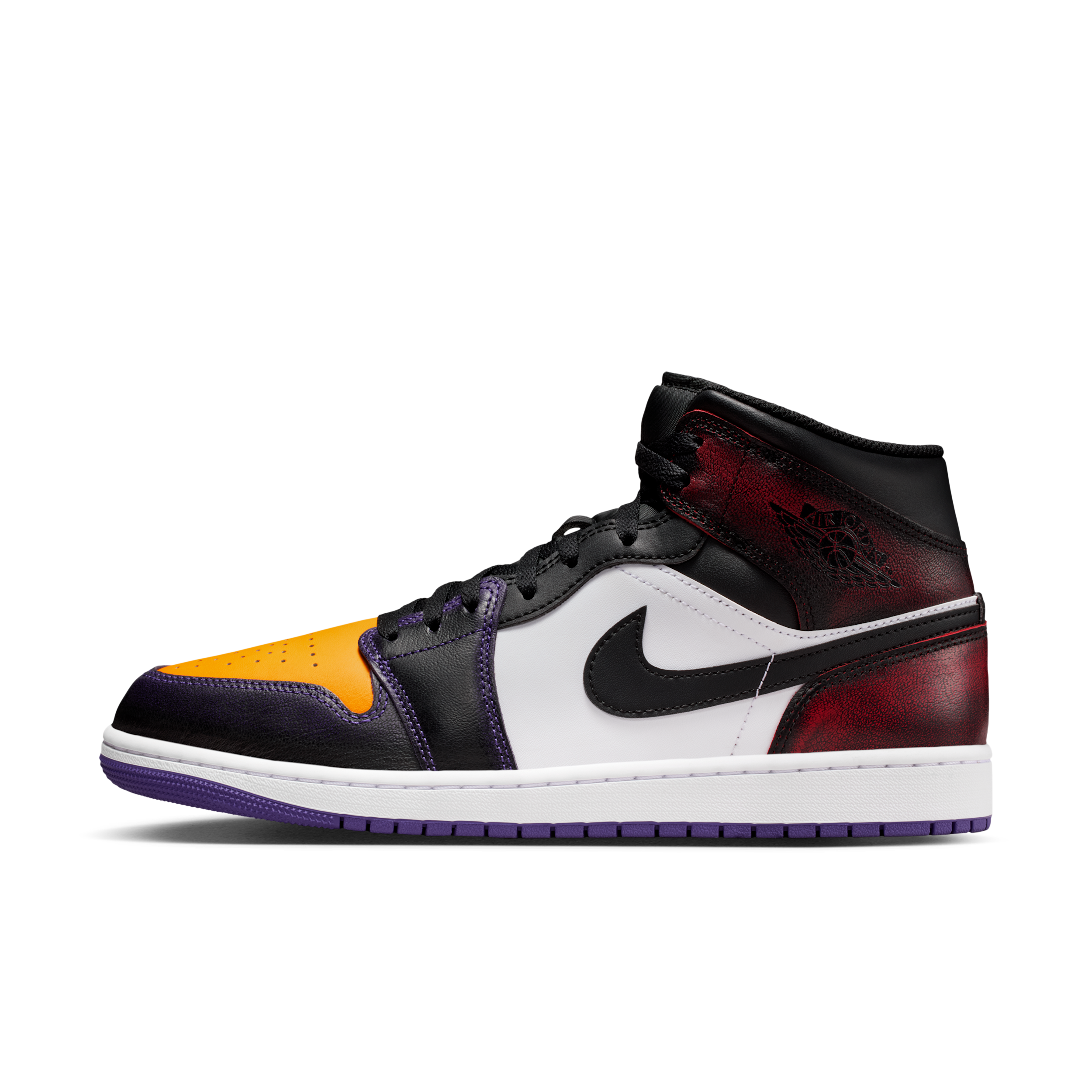 Thumbnail - Air Jordan 1 Mid SE Schuh (Herren) - Rot