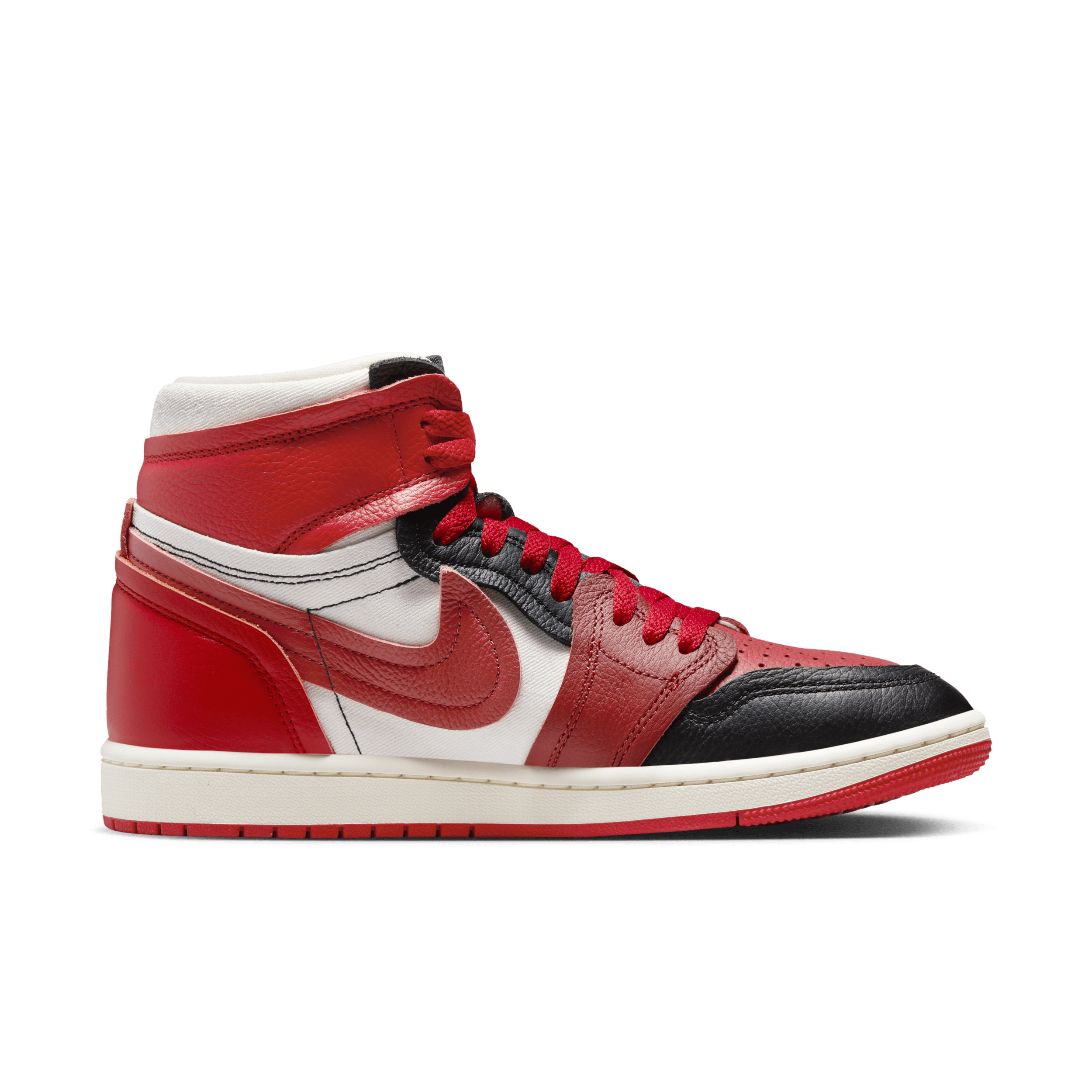 Chaussure Air Jordan 1 High Method of Make - Rouge