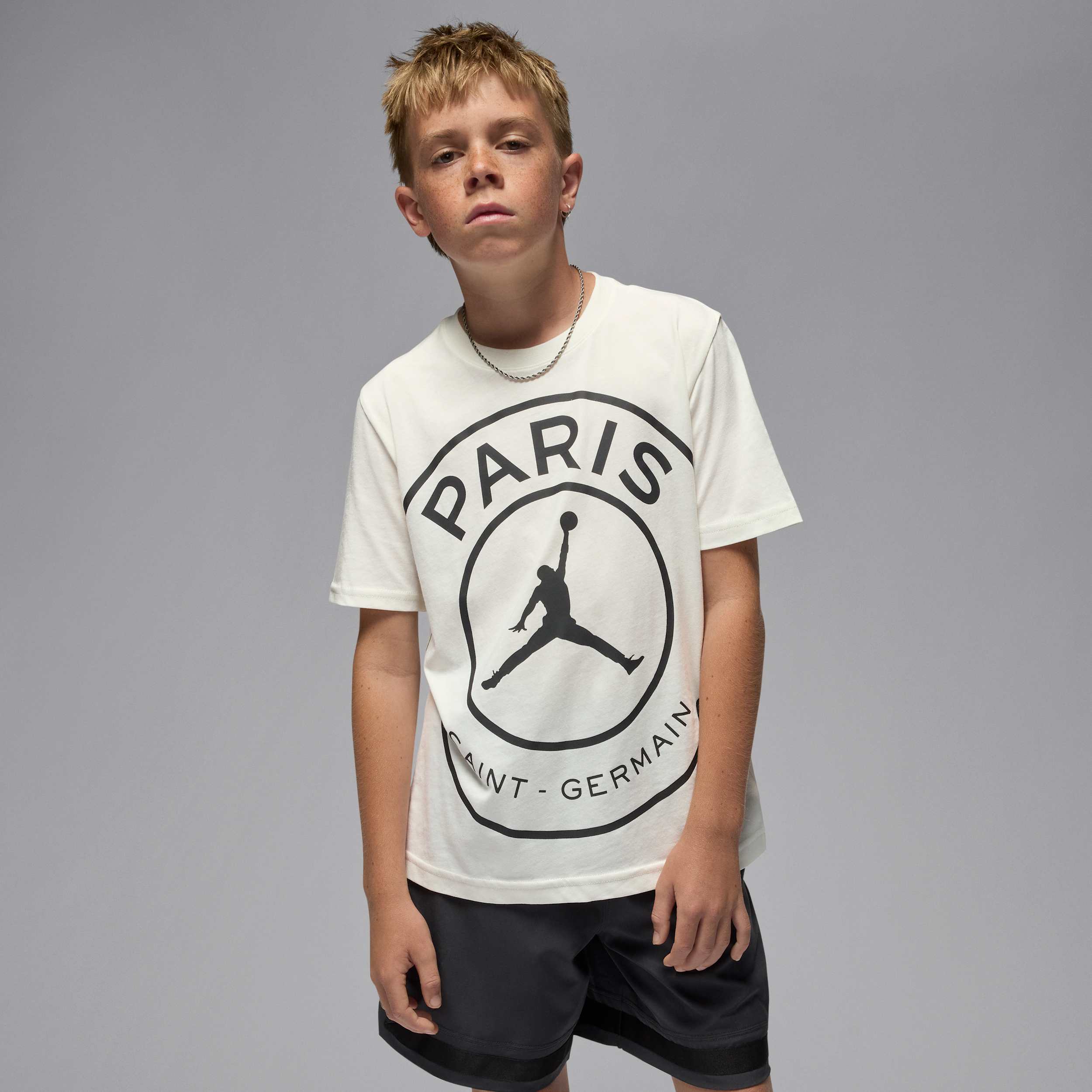 Jordan Paris Saint-Germain T-shirt voor kids - Wit