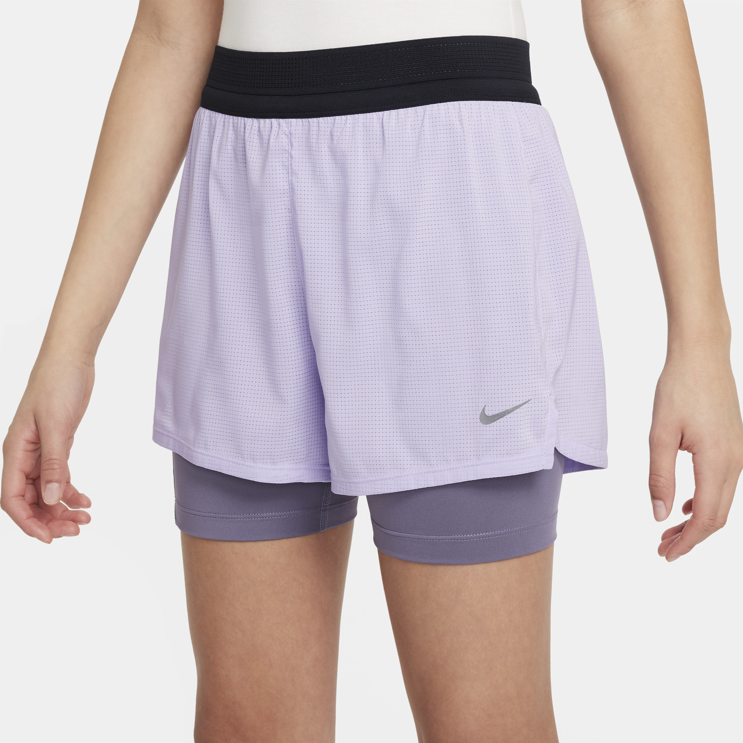Nike Dri-FIT ADV shorts voor meisjes Paars
