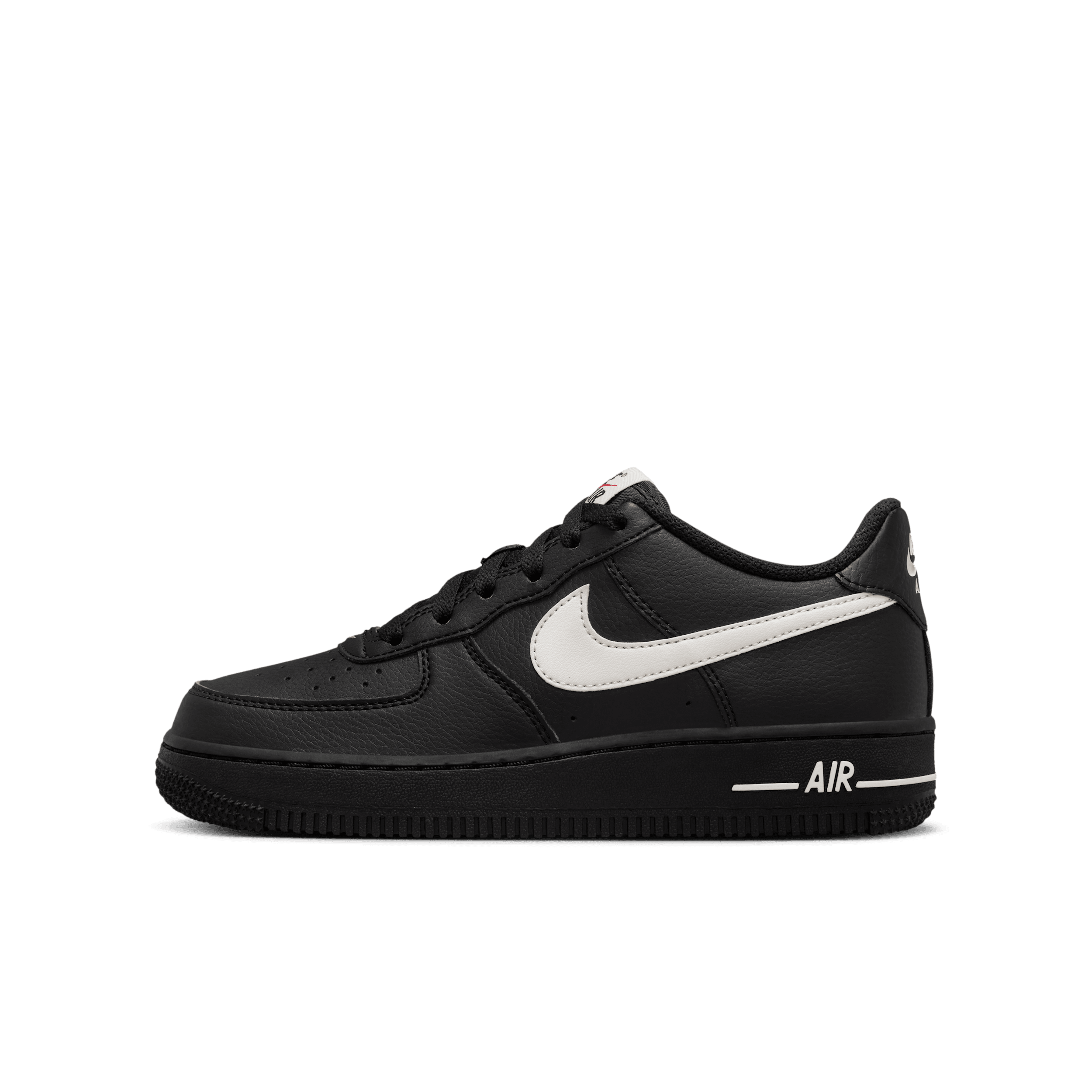 Chaussure Nike Air Force 1 pour ado (garçon) - Noir