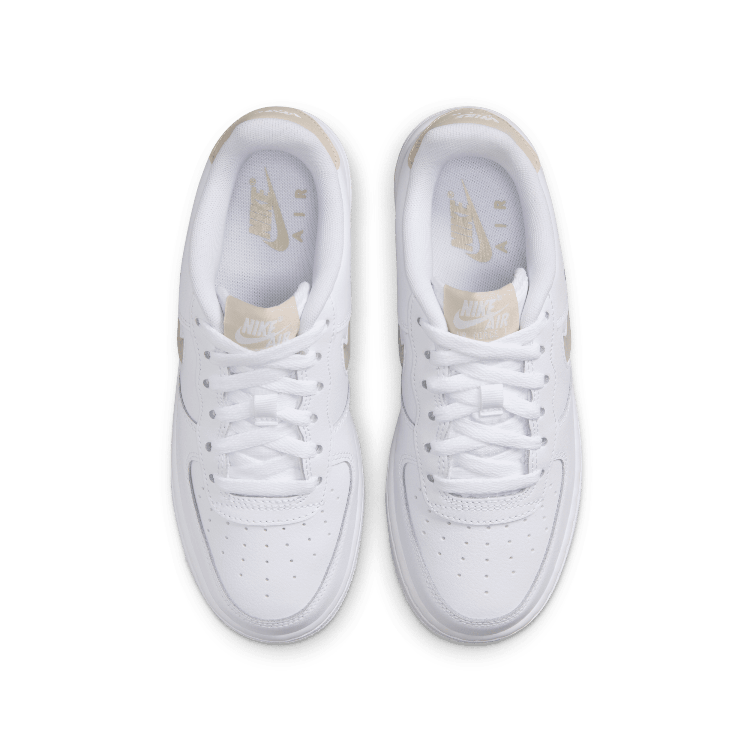 Chaussure Nike Air Force 1 pour ado - Blanc